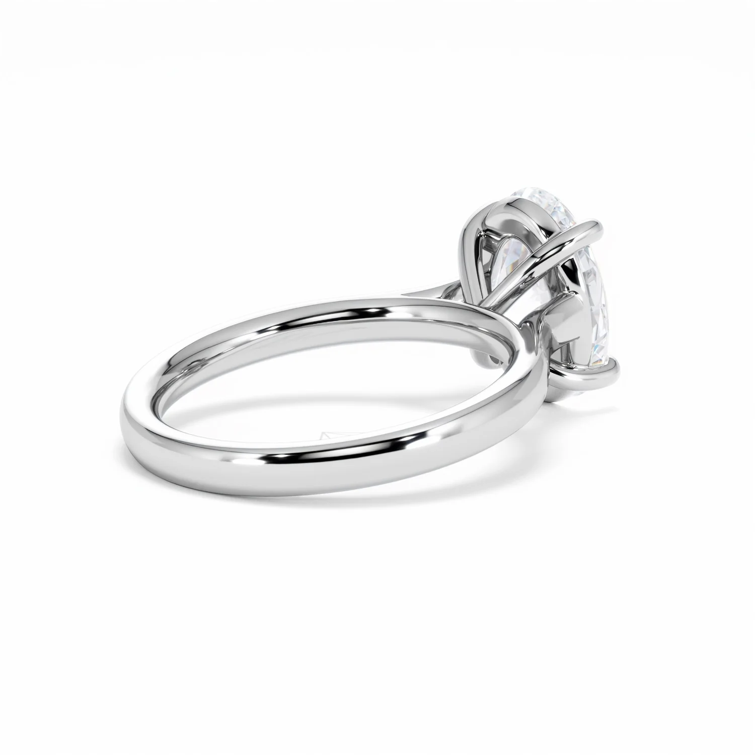 Amora Oval 3.00ct Lab Diamond Engagement Ring G/VS1 Set in 18K White Gold - Image 39