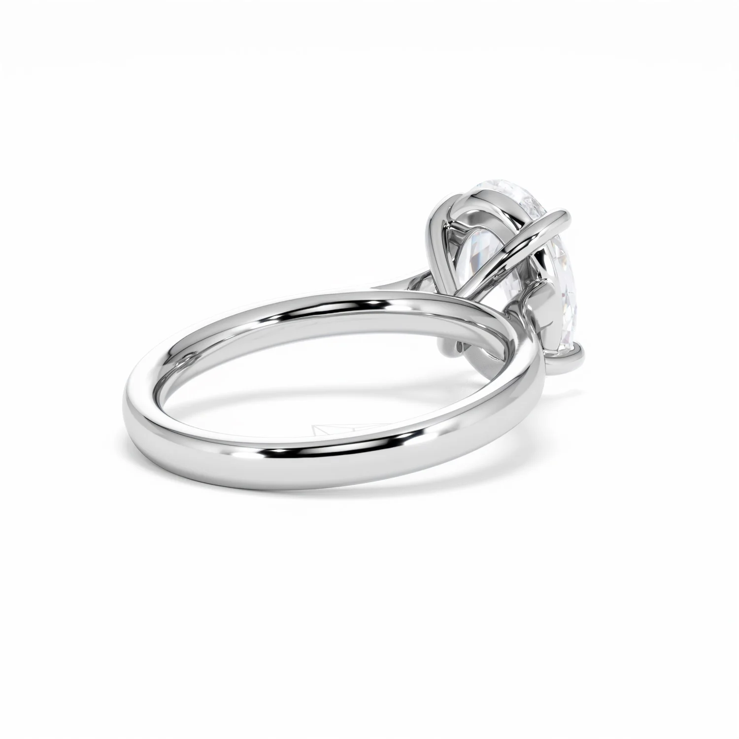 Amora Oval 3.00ct Lab Diamond Engagement Ring G/VS1 Set in 18K White Gold - Image 41