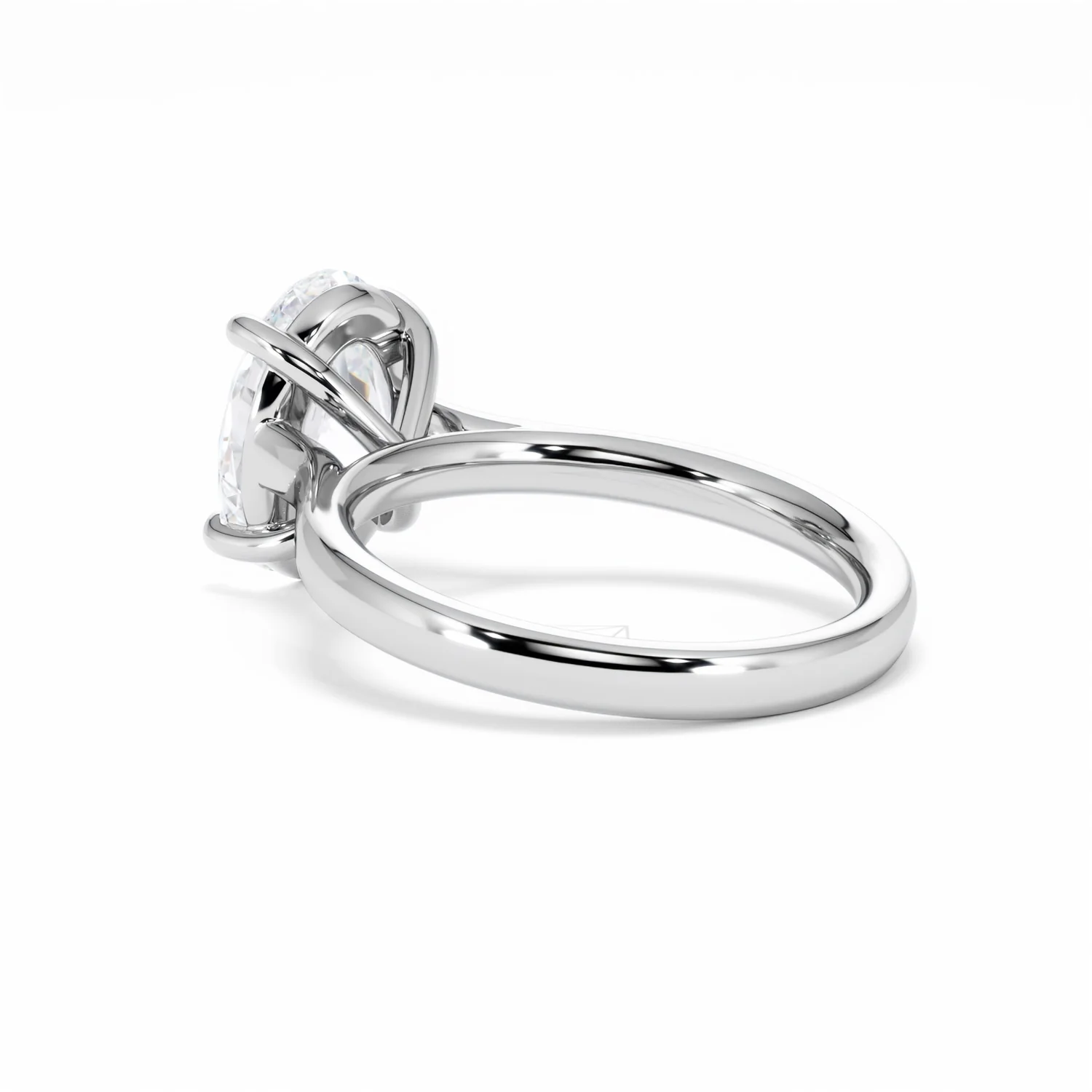 Amora Oval 3.00ct Lab Diamond Engagement Ring G/VS1 Set in 18K White Gold - Image 60