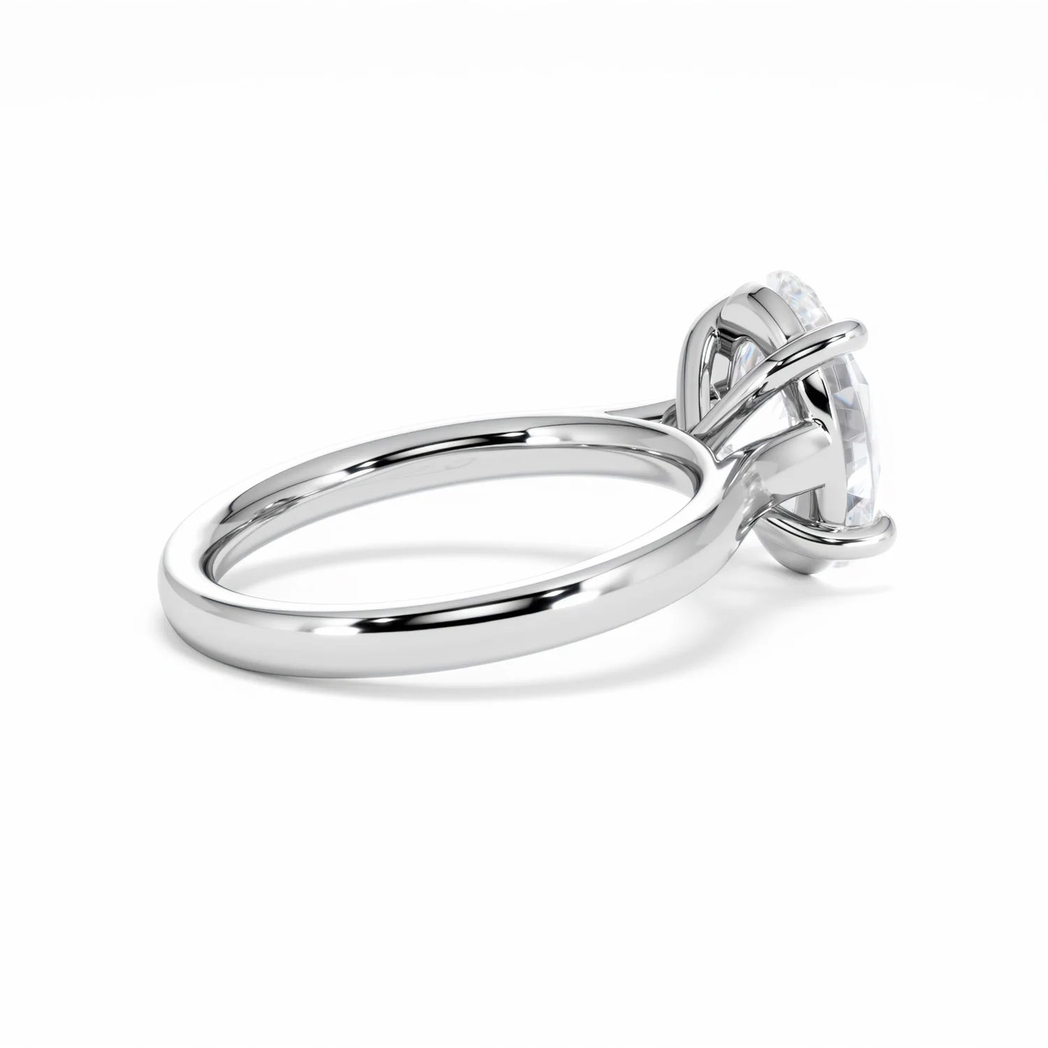 Amora Oval 3.00ct Lab Diamond Engagement Ring G/VS1 Set in Platinum - Image 36