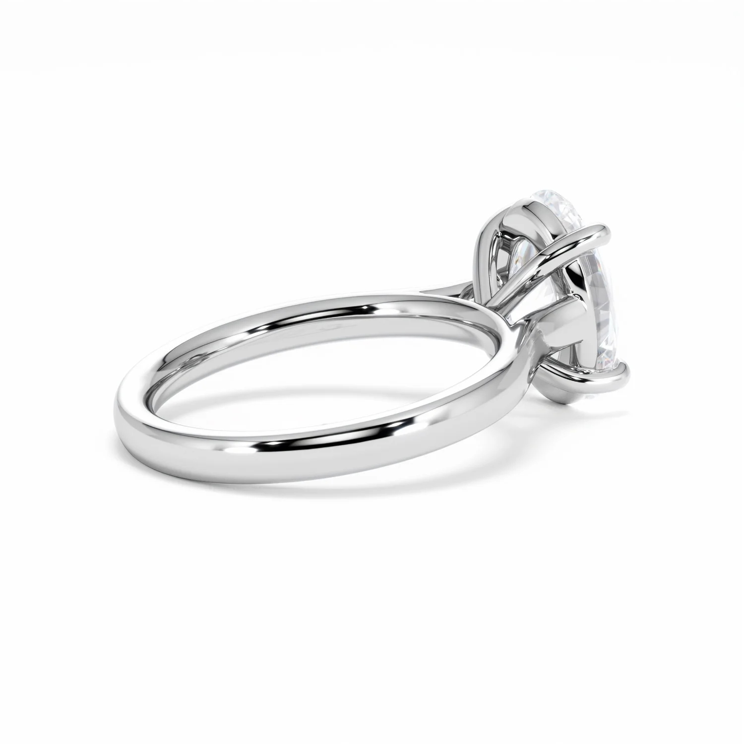 Amora Oval 3.00ct Lab Diamond Engagement Ring G/VS1 Set in Platinum - Image 37