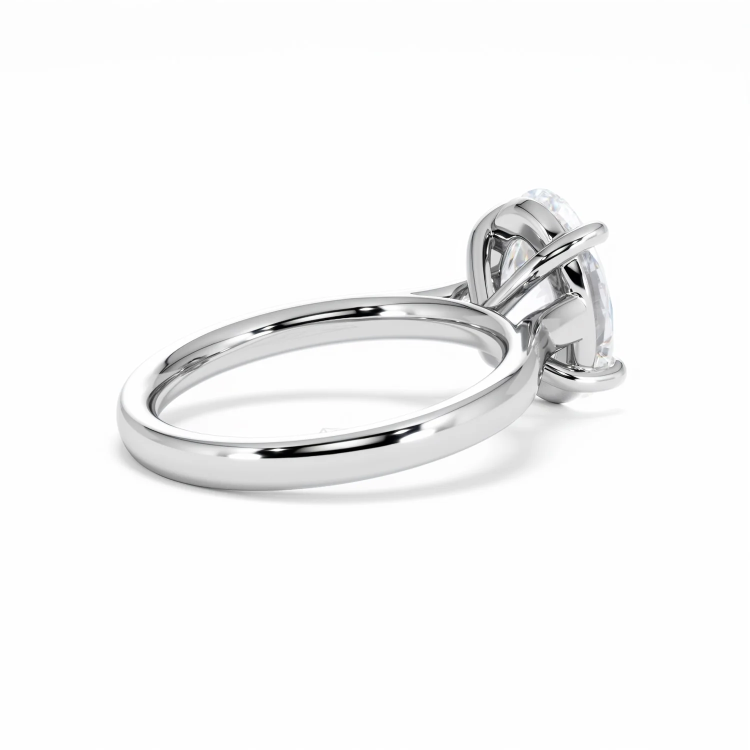 Amora Oval 3.00ct Lab Diamond Engagement Ring G/VS1 Set in Platinum - Image 38