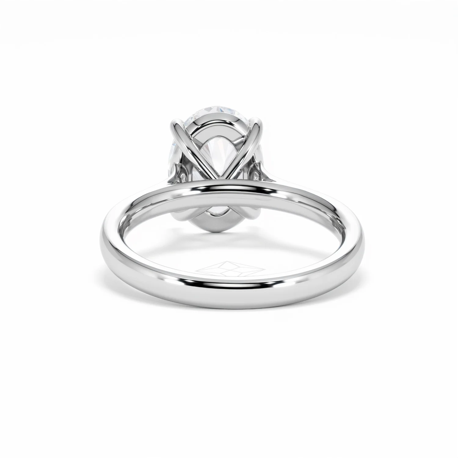 Amora Oval 3.00ct Lab Diamond Engagement Ring G/VS1 Set in Platinum - Image 51
