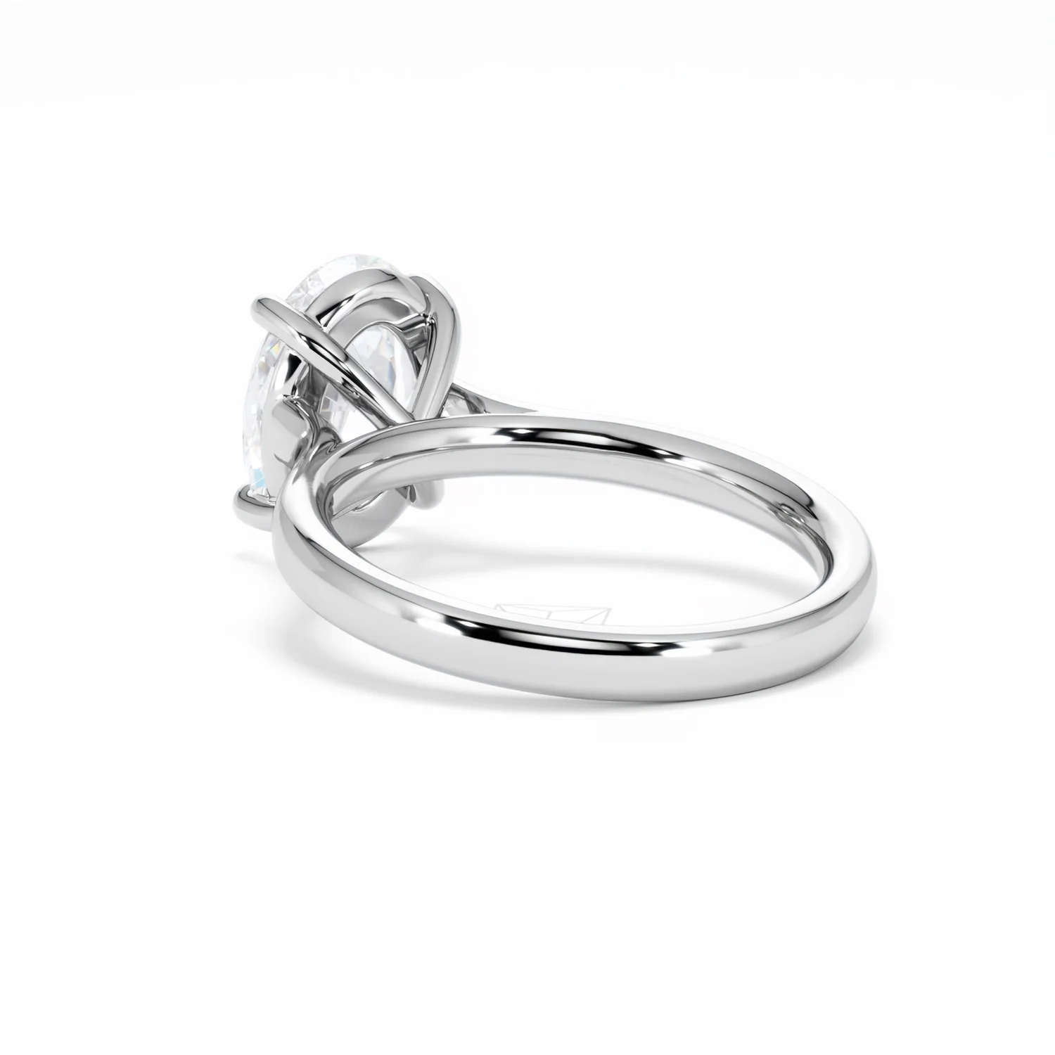 Amora Oval 3.00ct Lab Diamond Engagement Ring G/VS1 Set in Platinum - Image 58