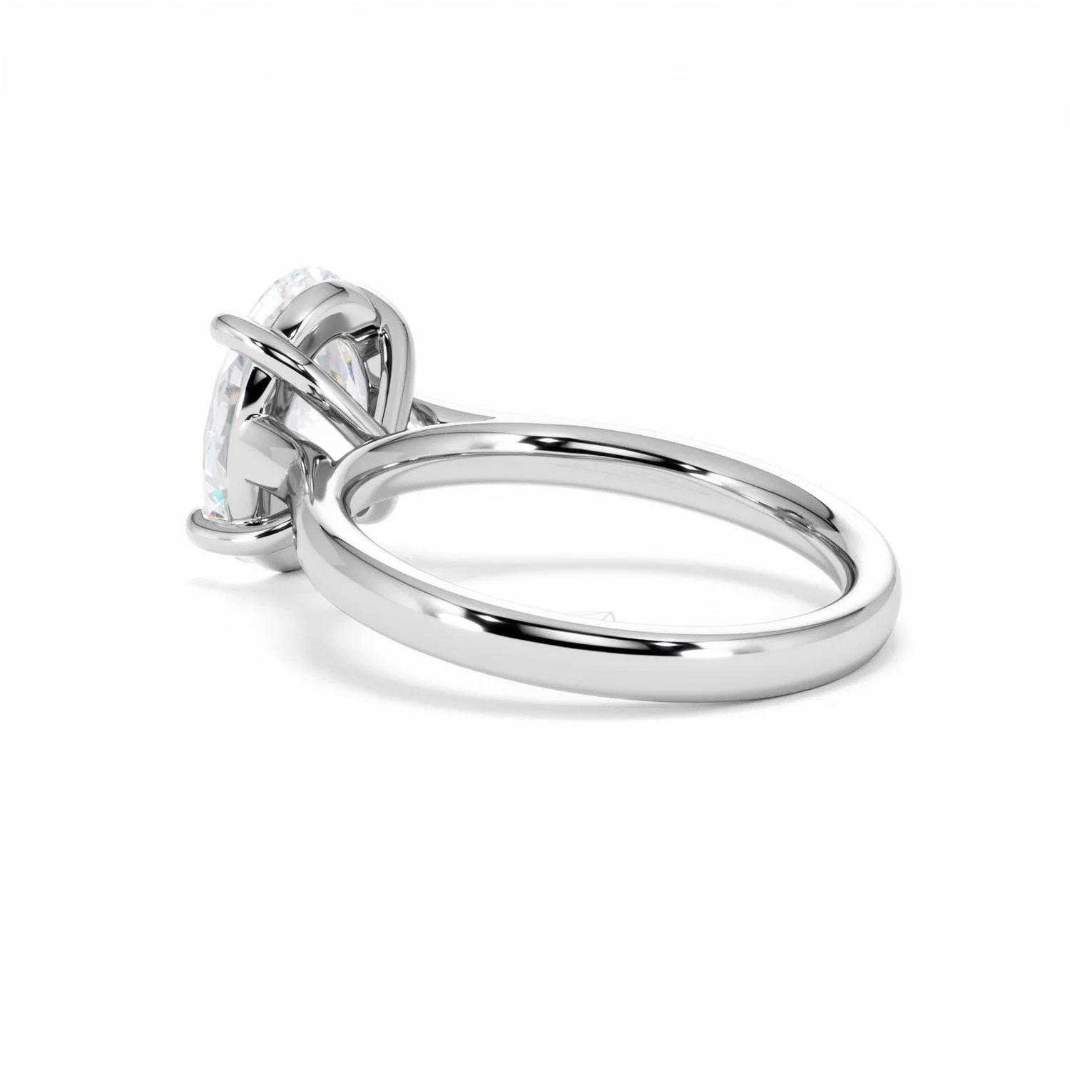 Amora Oval 3.00ct Lab Diamond Engagement Ring G/VS1 Set in Platinum - Image 61