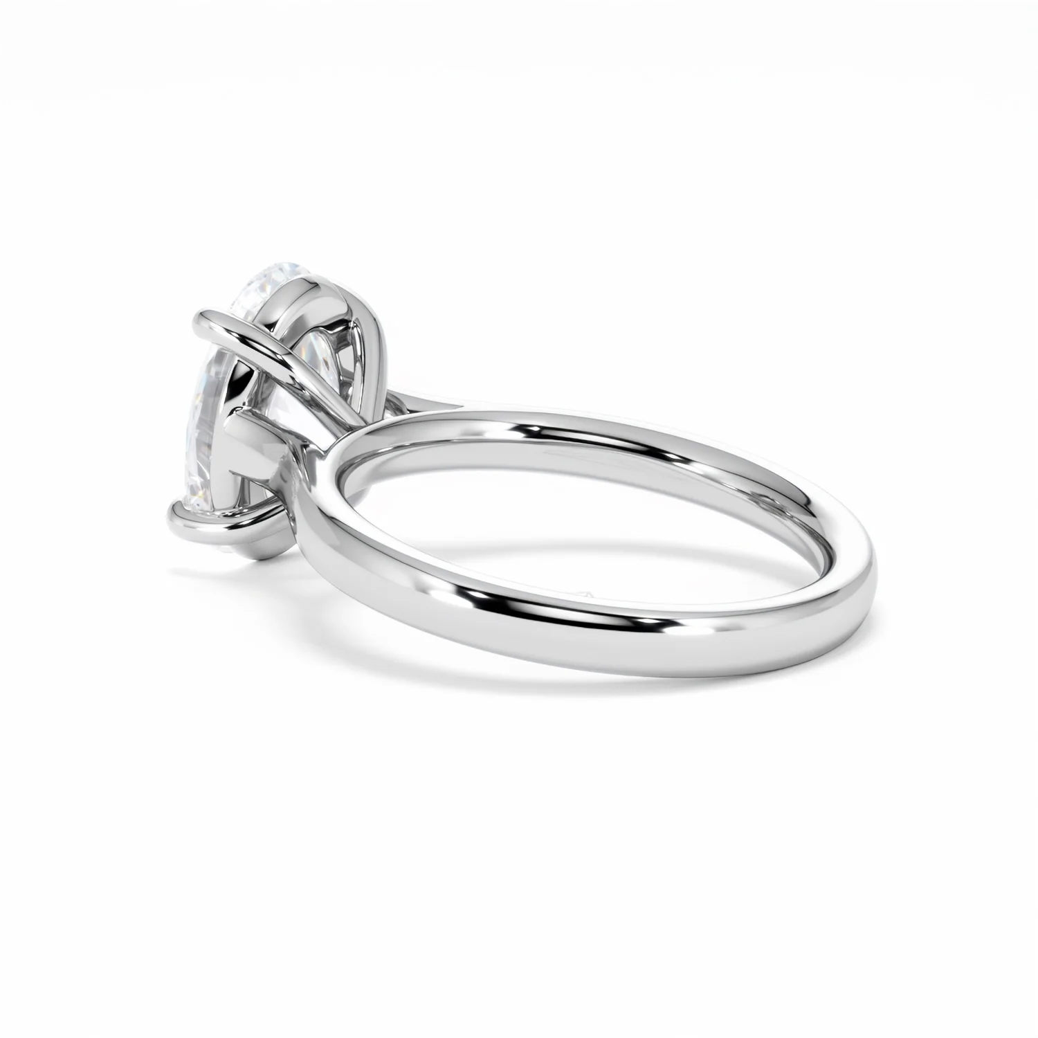 Amora Oval 3.00ct Lab Diamond Engagement Ring G/VS1 Set in Platinum - Image 62