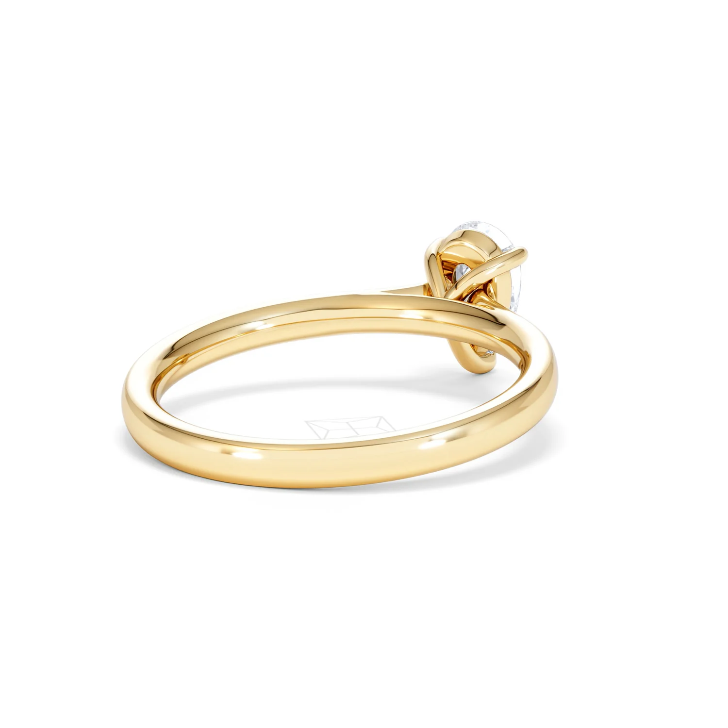 Amora Pear 0.50ct Lab Diamond Engagement Ring F/VS Set in 18K Gold - Image 41