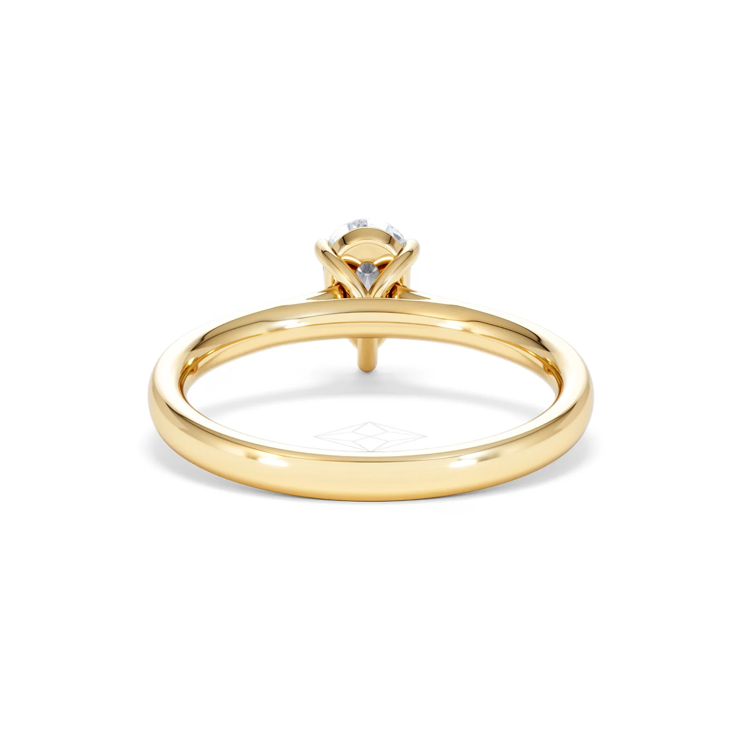 Amora Pear 0.50ct Lab Diamond Engagement Ring F/VS Set in 18K Gold - Image 48
