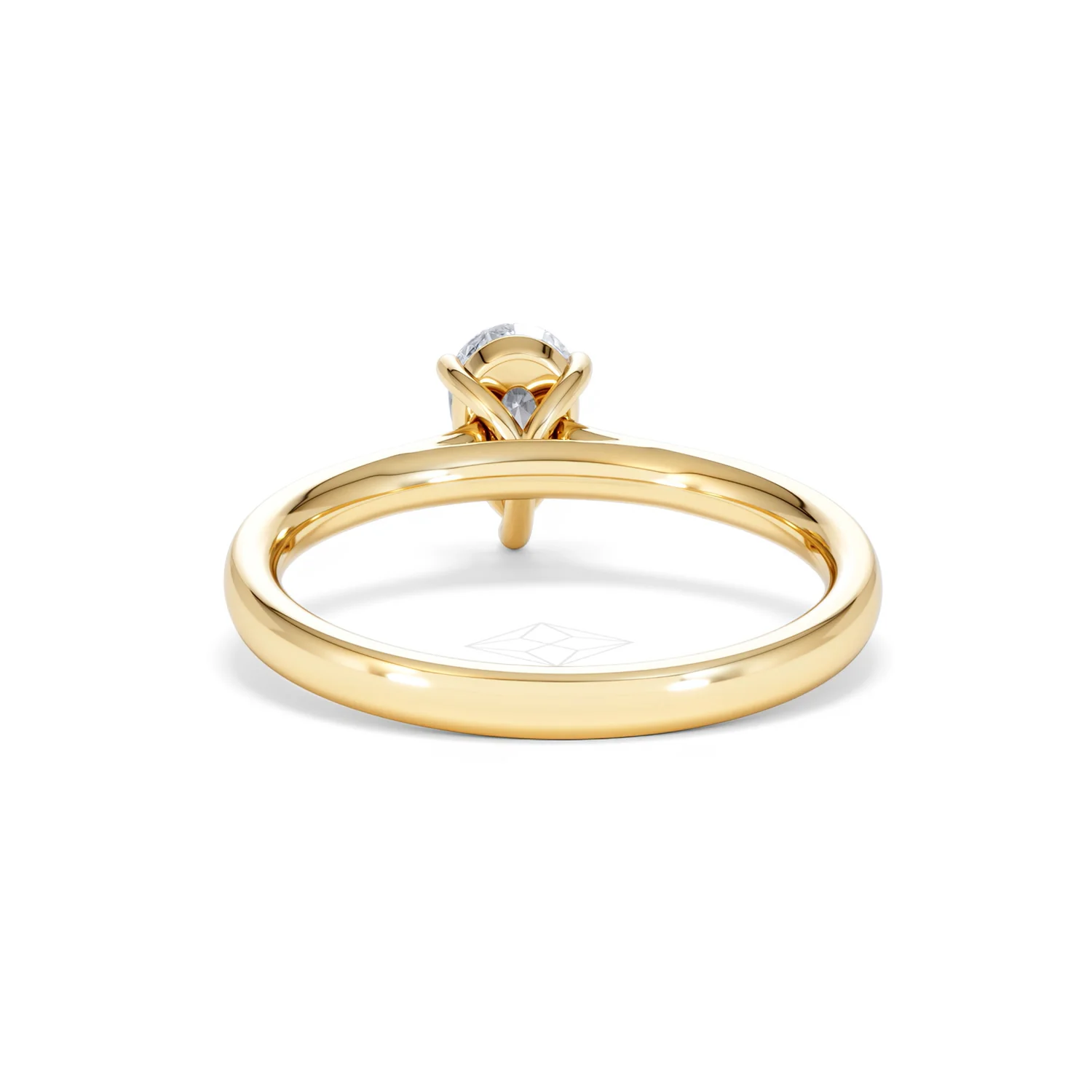 Amora Pear 0.50ct Lab Diamond Engagement Ring F/VS Set in 18K Gold - Image 49
