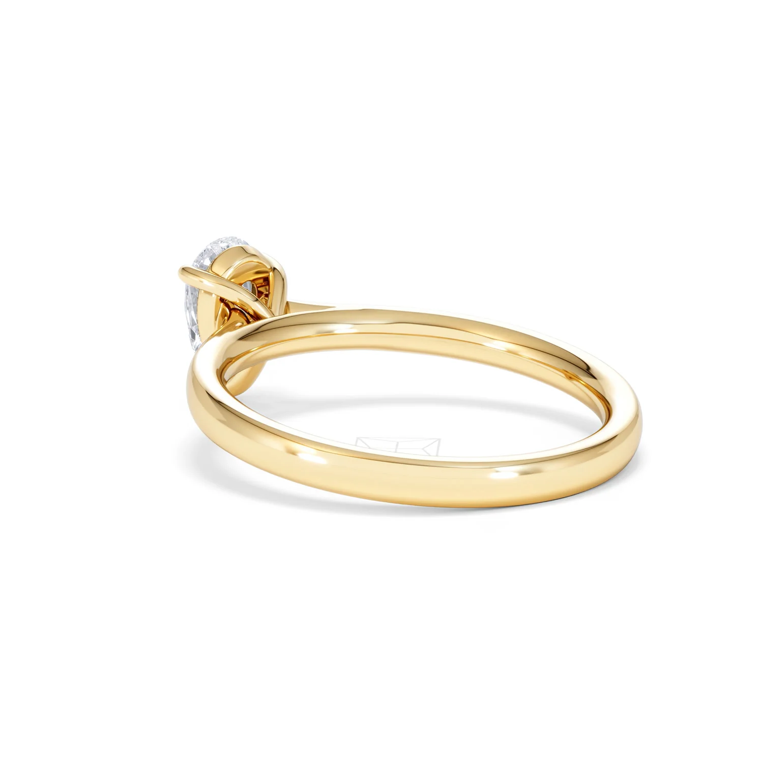 Amora Pear 0.50ct Lab Diamond Engagement Ring F/VS Set in 18K Gold - Image 57