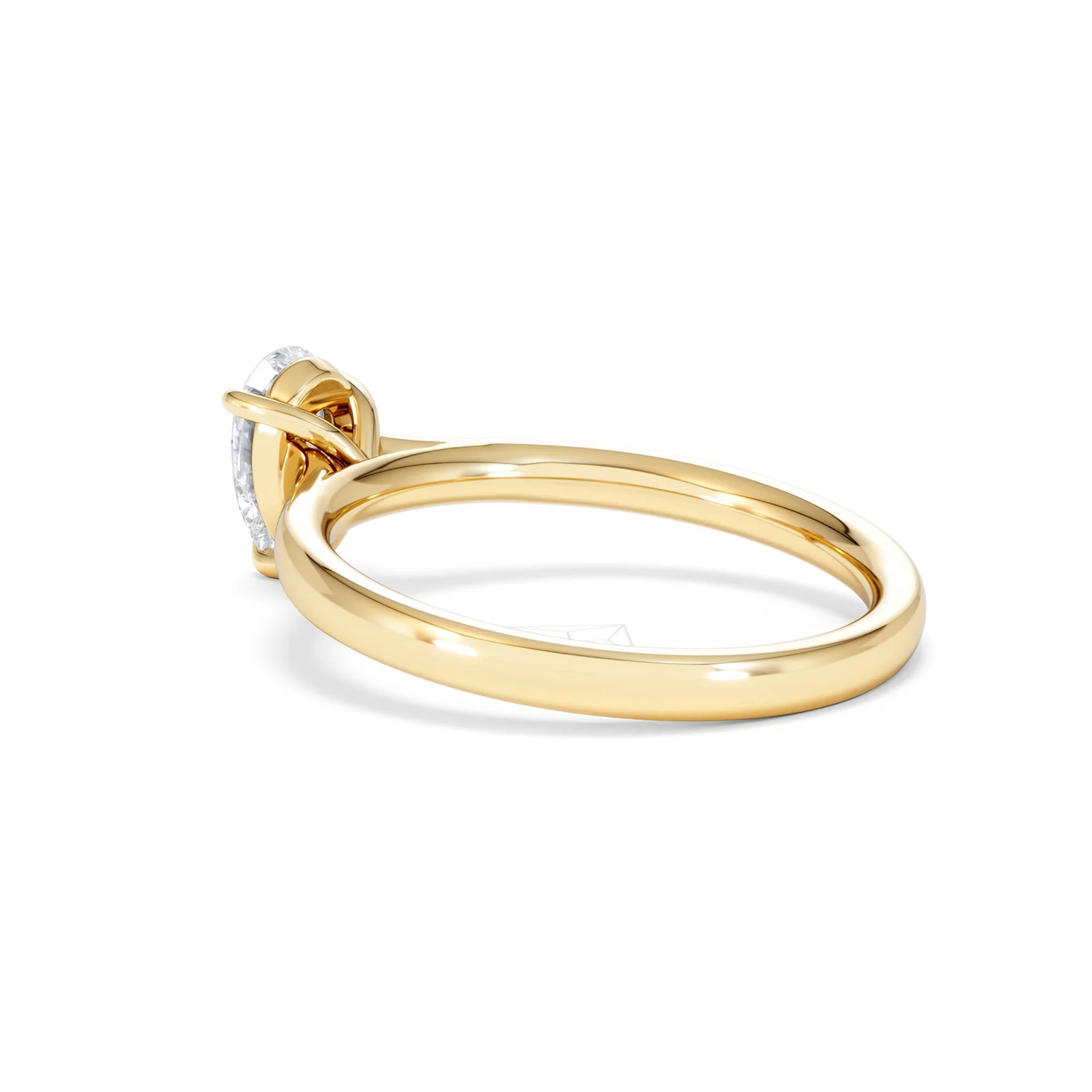 Amora Pear 0.50ct Lab Diamond Engagement Ring F/VS Set in 18K Gold - Image 59