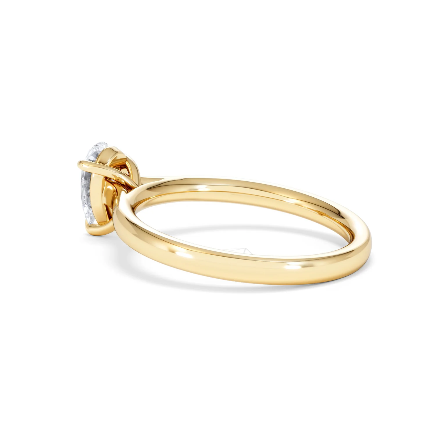 Amora Pear 0.50ct Lab Diamond Engagement Ring F/VS Set in 18K Gold - Image 61