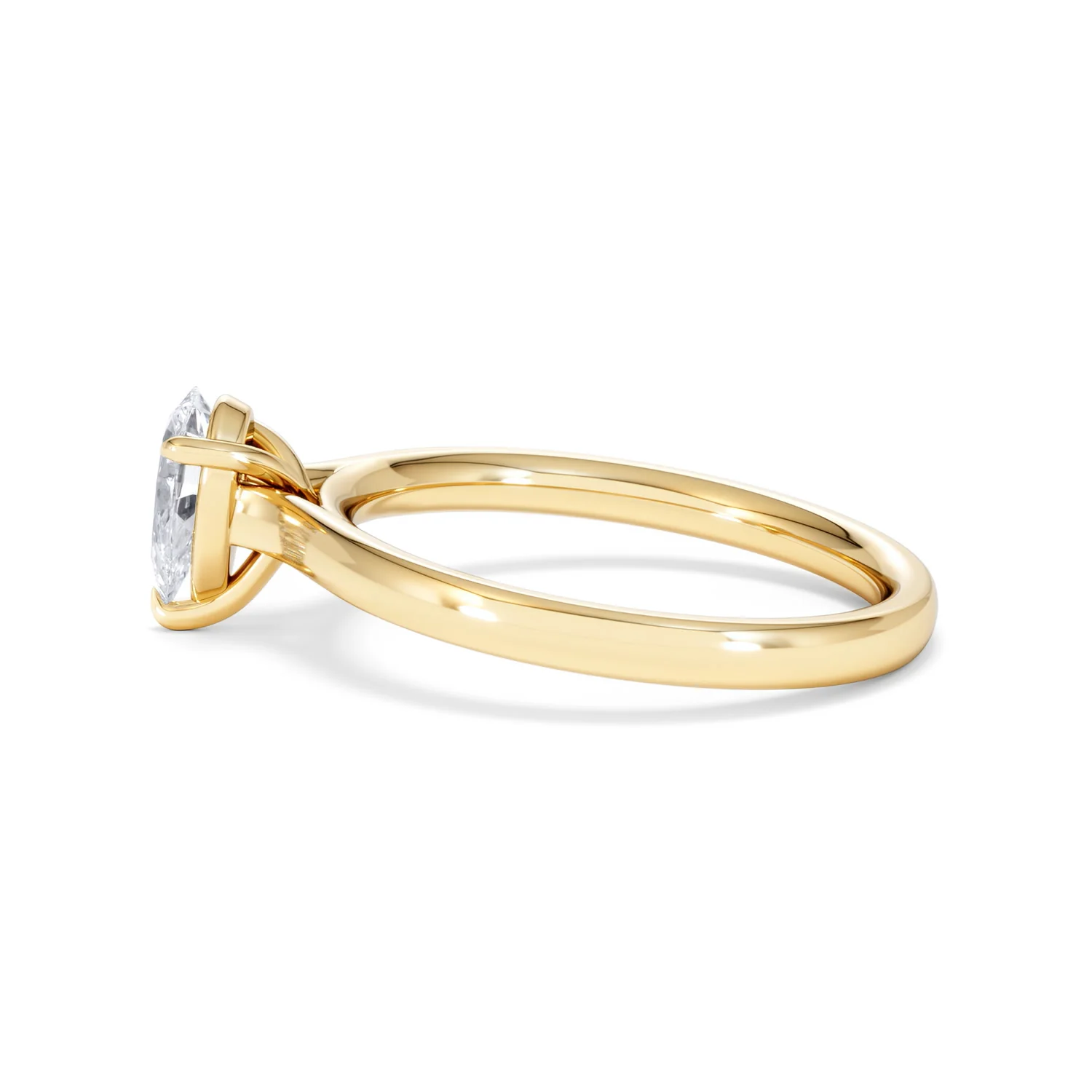 Amora Pear 0.50ct Lab Diamond Engagement Ring F/VS Set in 18K Gold - Image 67