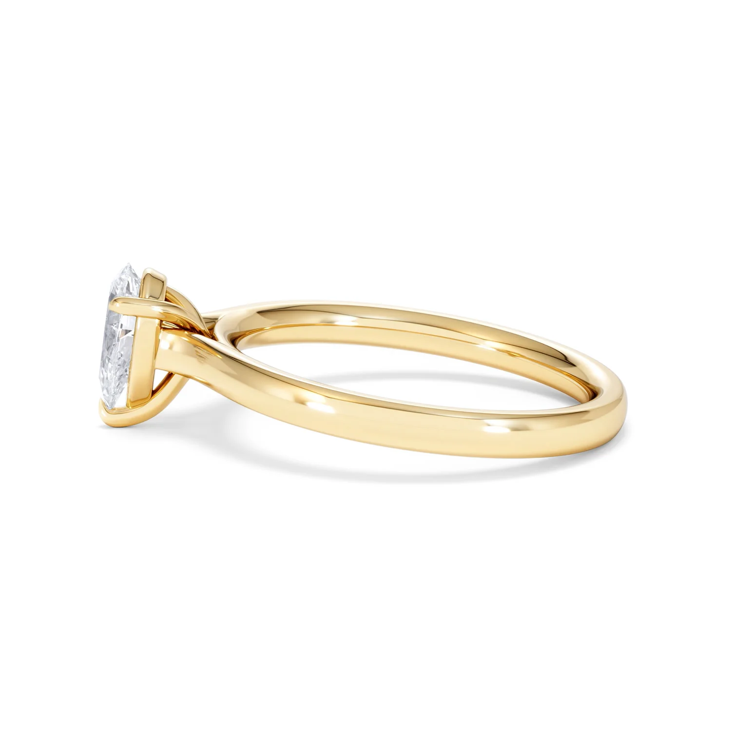 Amora Pear 0.50ct Lab Diamond Engagement Ring F/VS Set in 18K Gold - Image 68