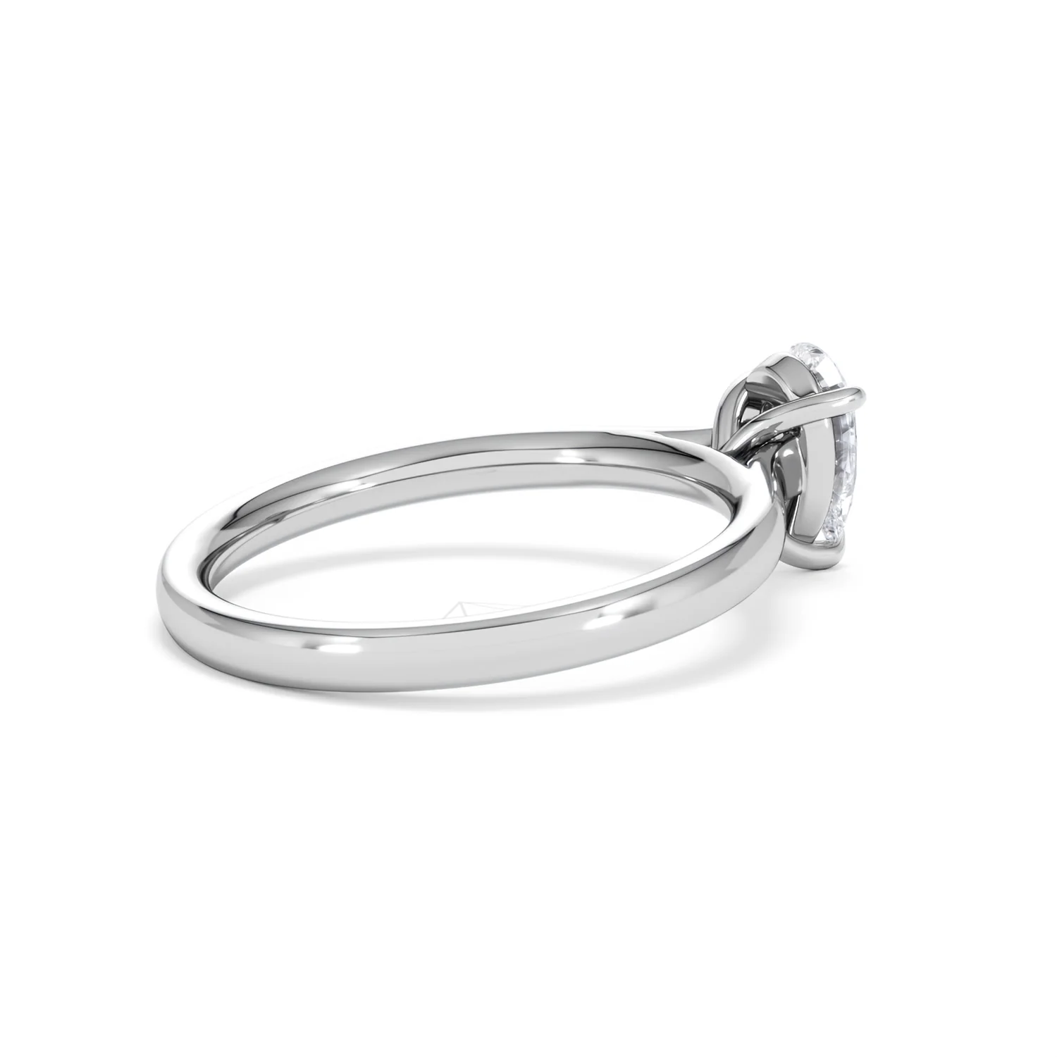 Amora Pear 0.50ct Lab Diamond Engagement Ring F/VS Set in 18K White Gold - Image 35