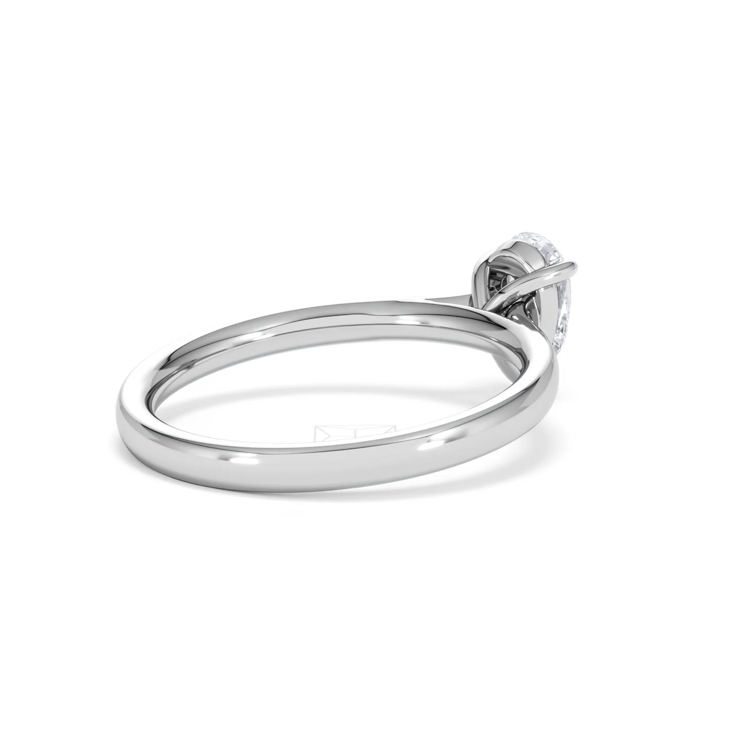 Amora Pear 0.50ct Lab Diamond Engagement Ring F/VS Set in 18K White Gold - Image 38