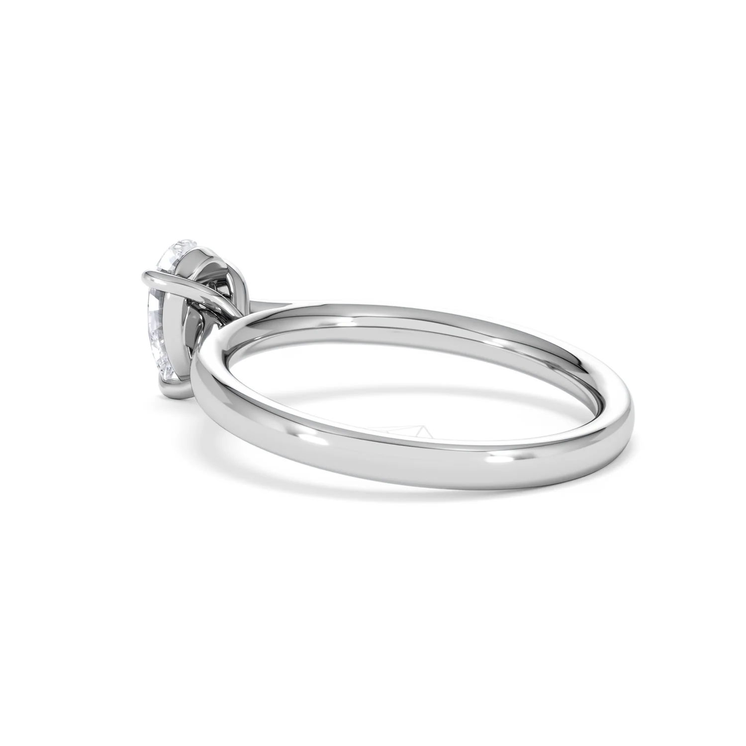 Amora Pear 0.50ct Lab Diamond Engagement Ring F/VS Set in 18K White Gold - Image 60