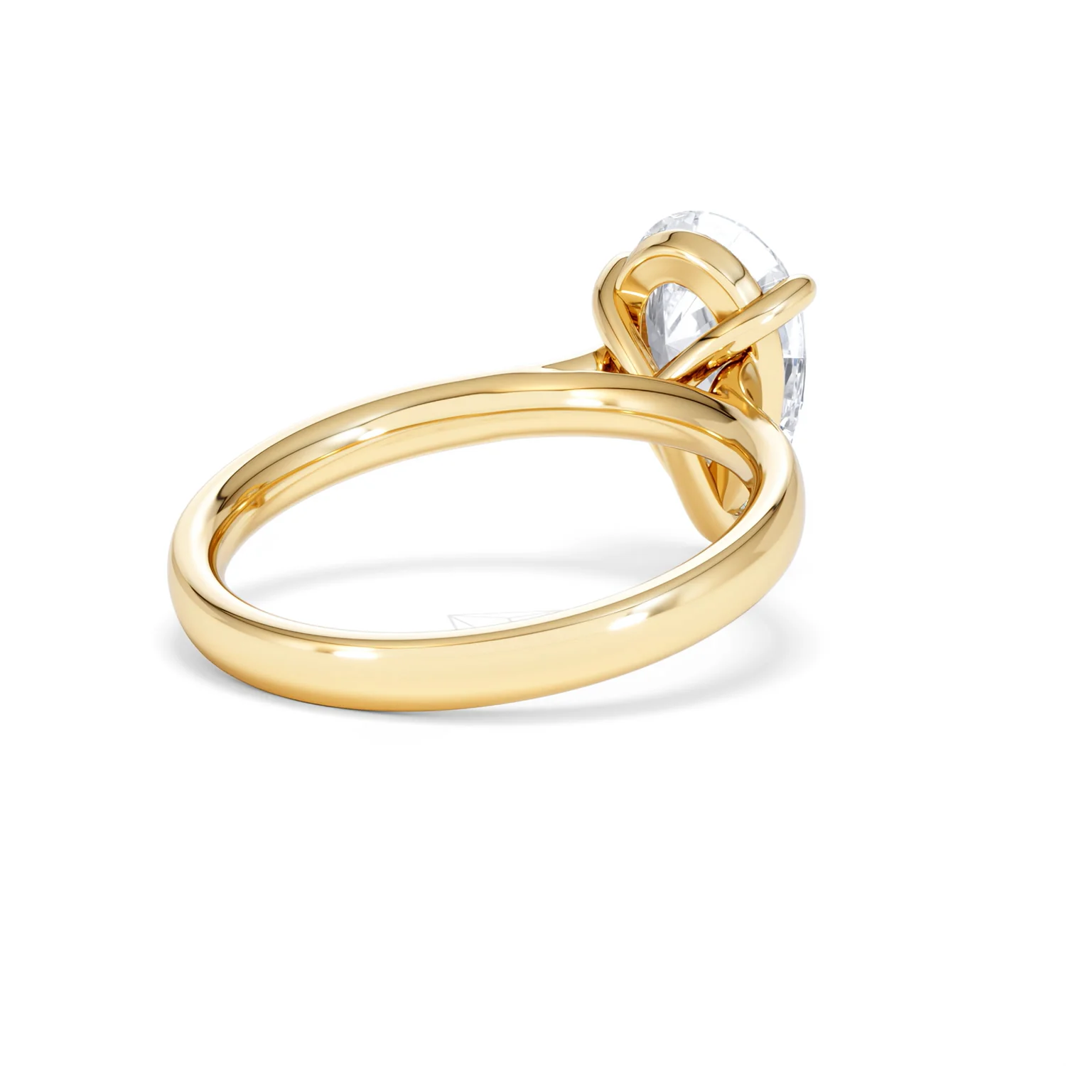 Amora Pear 2.00ct Lab Diamond Engagement Ring F/VS Set in 18K Gold - Image 40