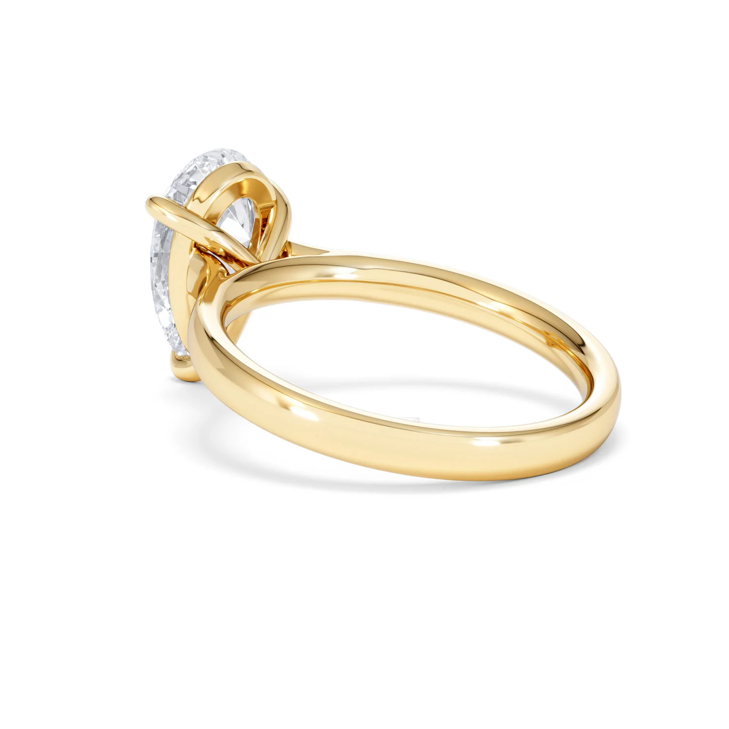 Amora Pear 2.00ct Lab Diamond Engagement Ring F/VS Set in 18K Gold - Image 58