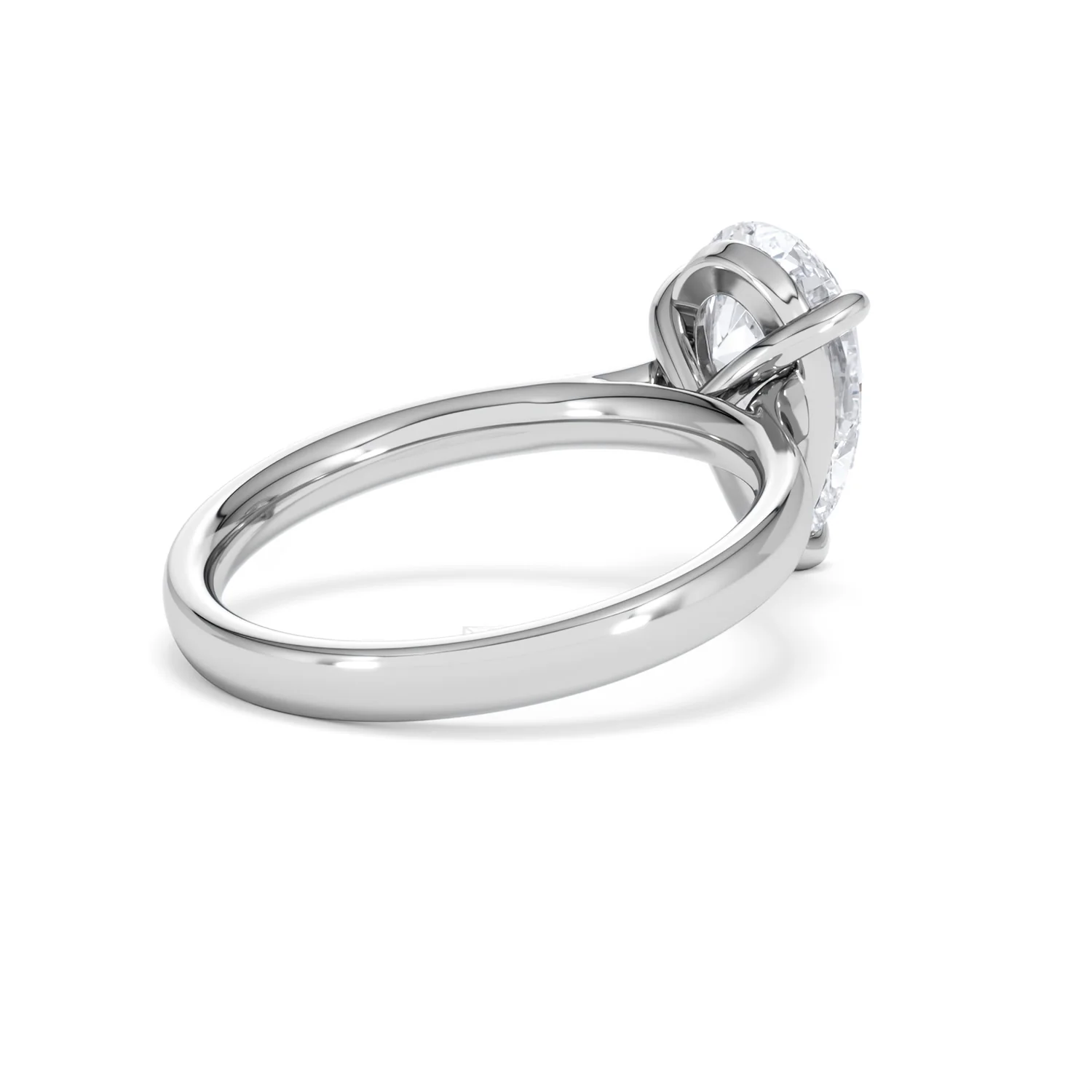 Amora Pear 2.00ct Lab Diamond Engagement Ring F/VS Set in Platinum - Image 38