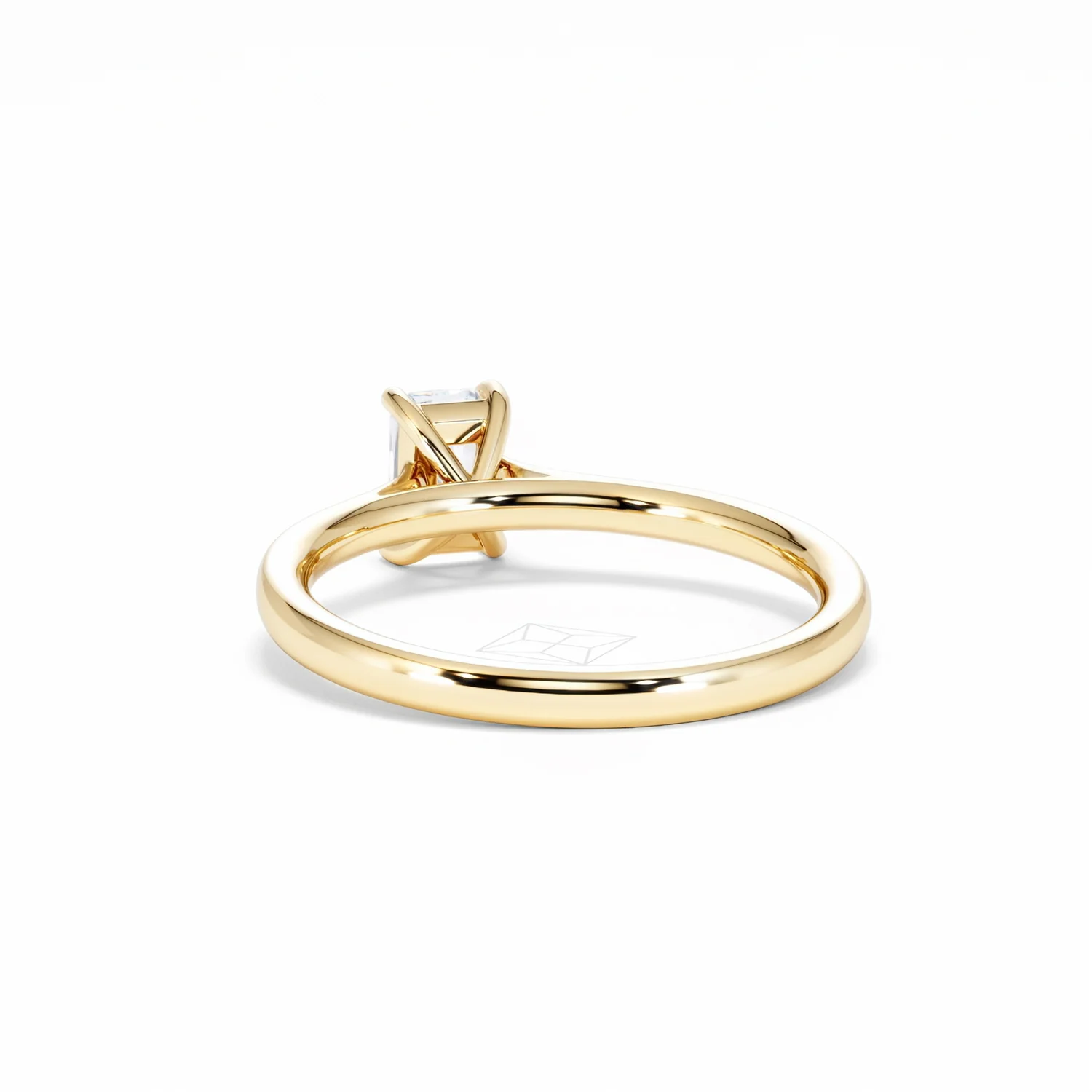 Amora Radiant 0.50ct Diamond Engagement Ring G/VS1 Set in 18K Gold - Image 54