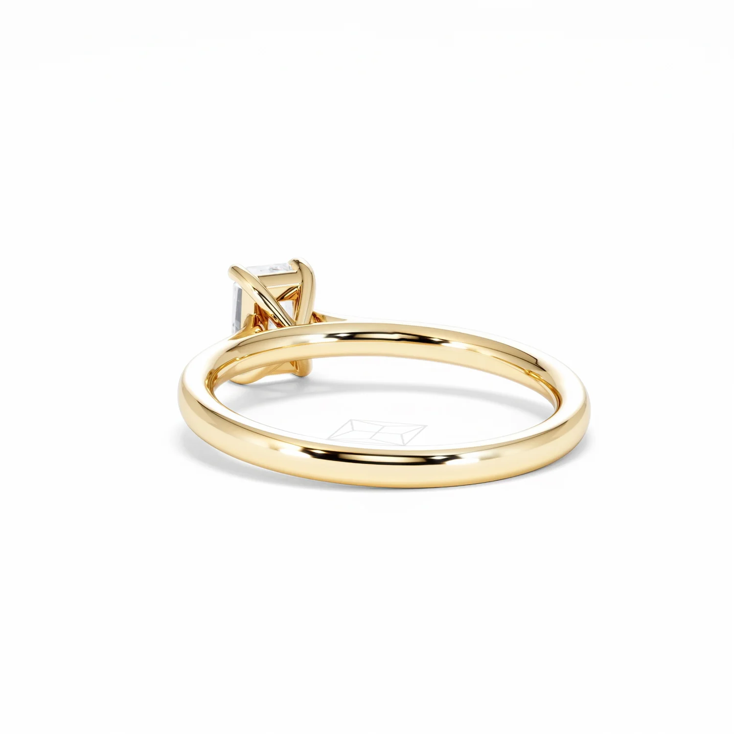 Amora Radiant 0.50ct Diamond Engagement Ring G/VS1 Set in 18K Gold - Image 56