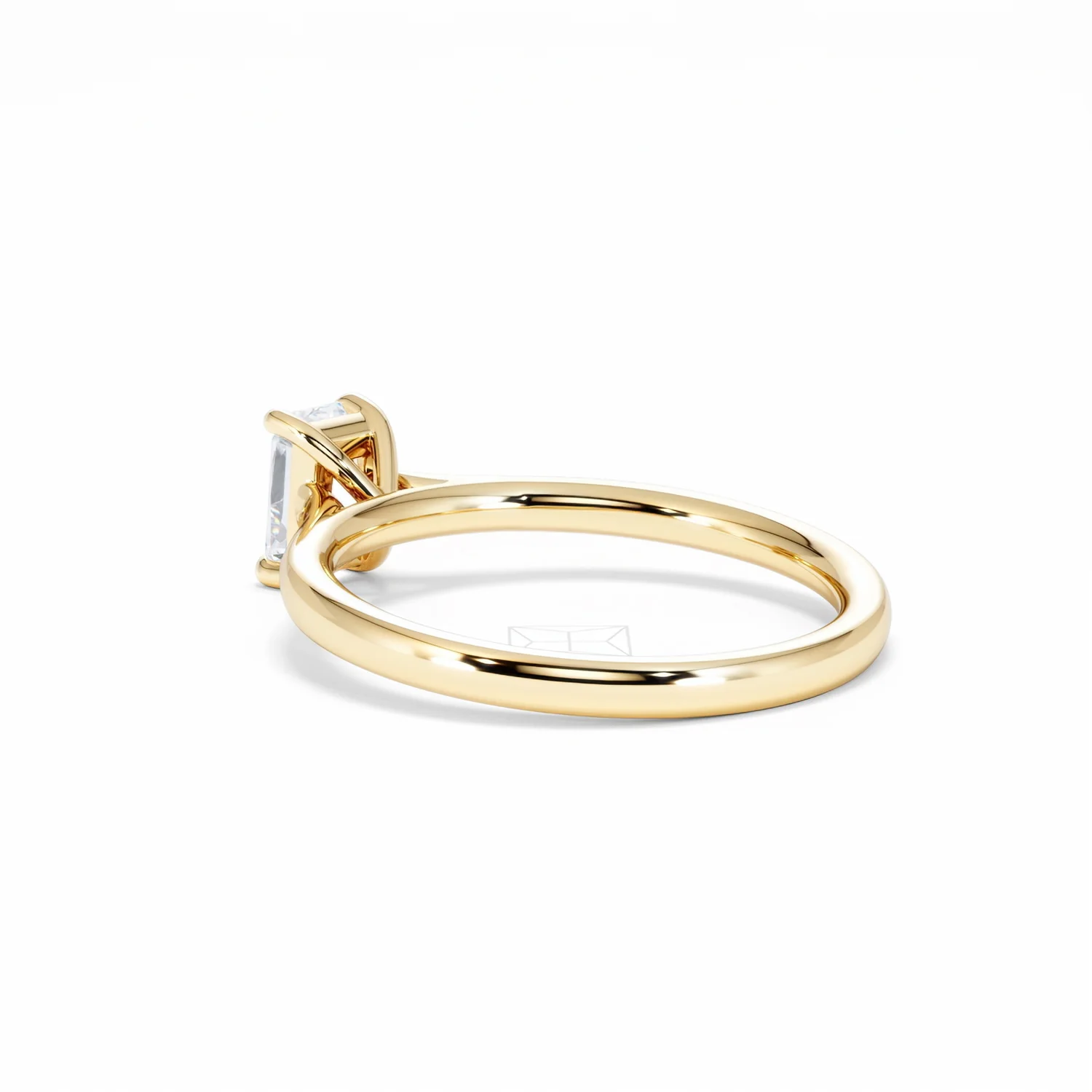 Amora Radiant 0.50ct Diamond Engagement Ring G/VS1 Set in 18K Gold - Image 60