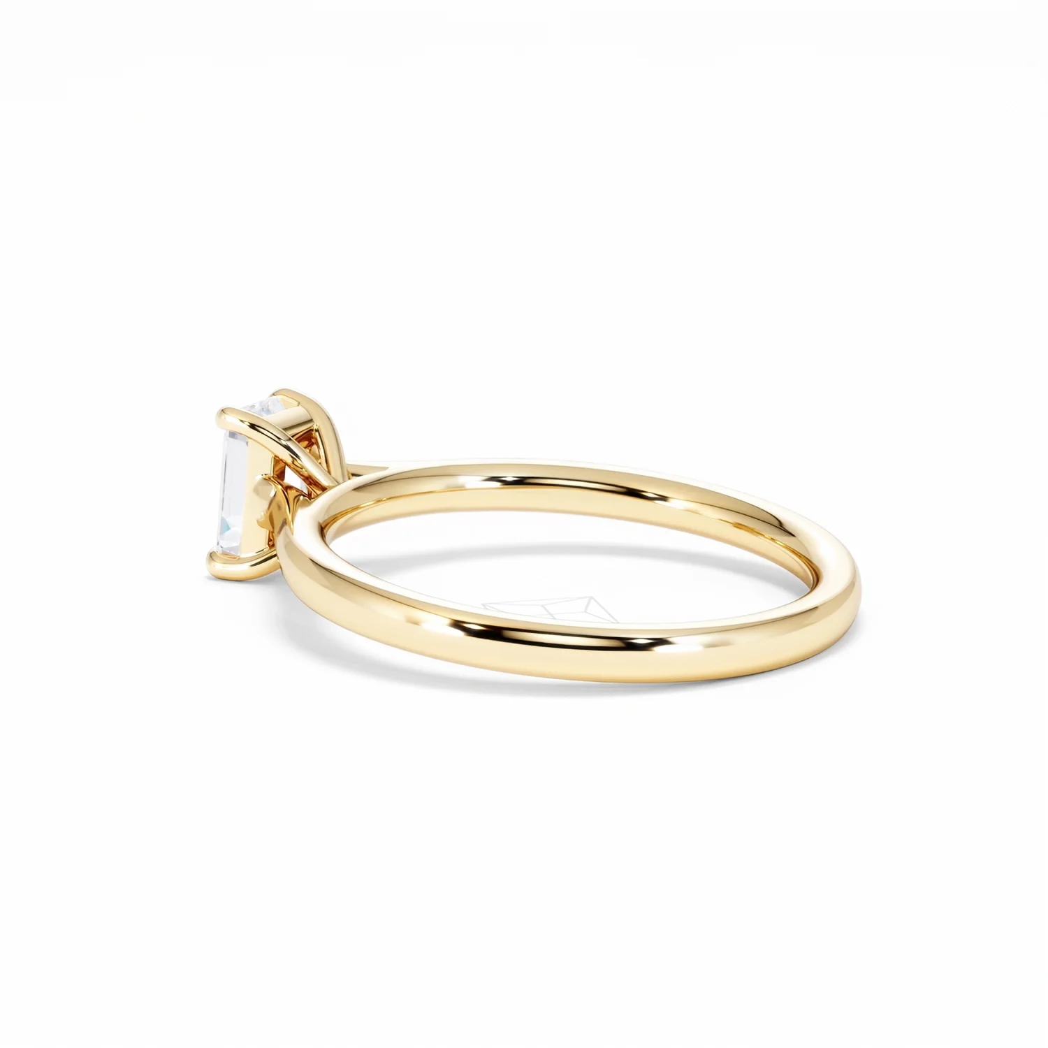 Amora Radiant 0.50ct Diamond Engagement Ring G/VS1 Set in 18K Gold - Image 63