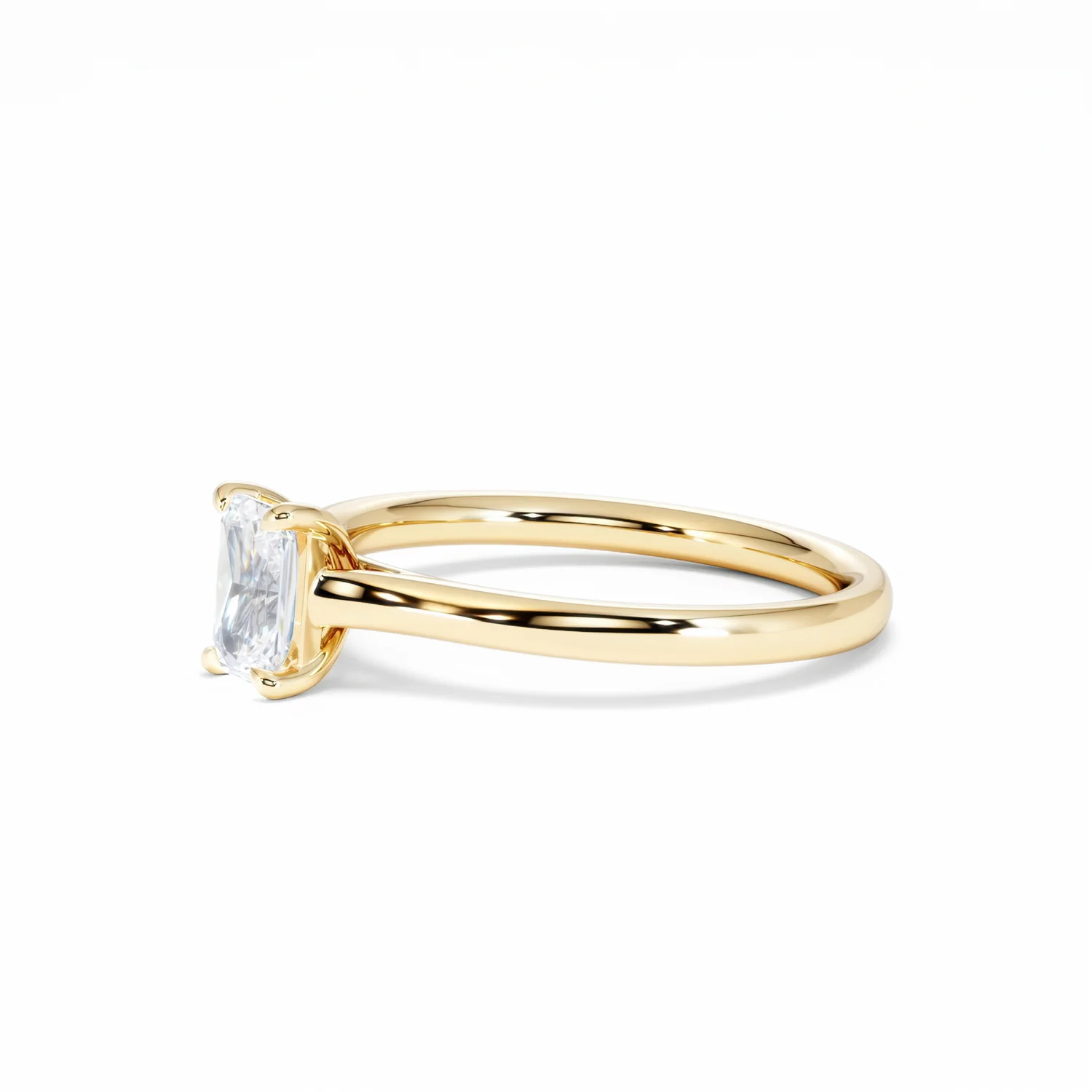 Amora Radiant 0.50ct Diamond Engagement Ring G/VS1 Set in 18K Gold - Image 77