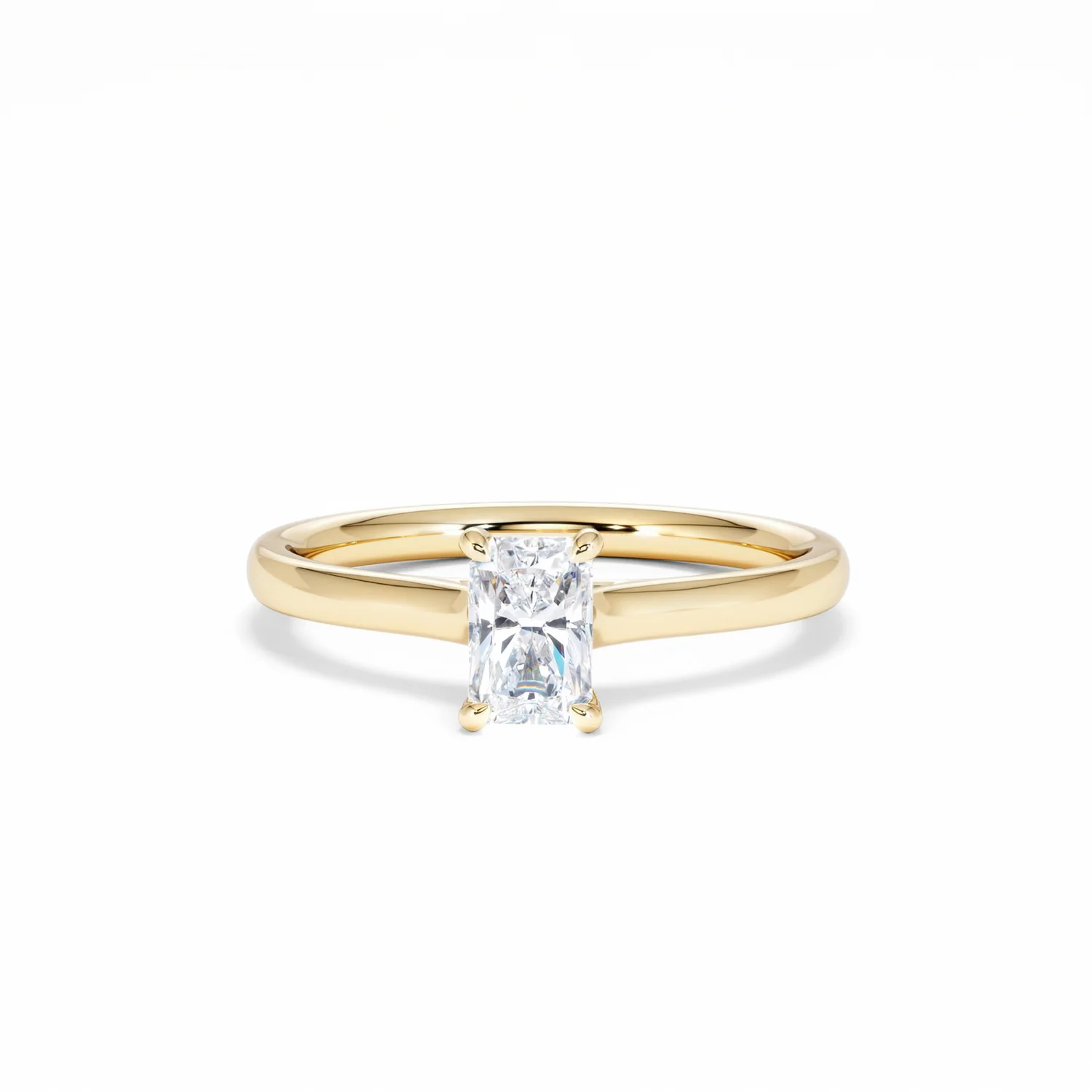 Amora Radiant 0.50ct Diamond Engagement Ring G/VS1 Set in 18K Gold - Image 89