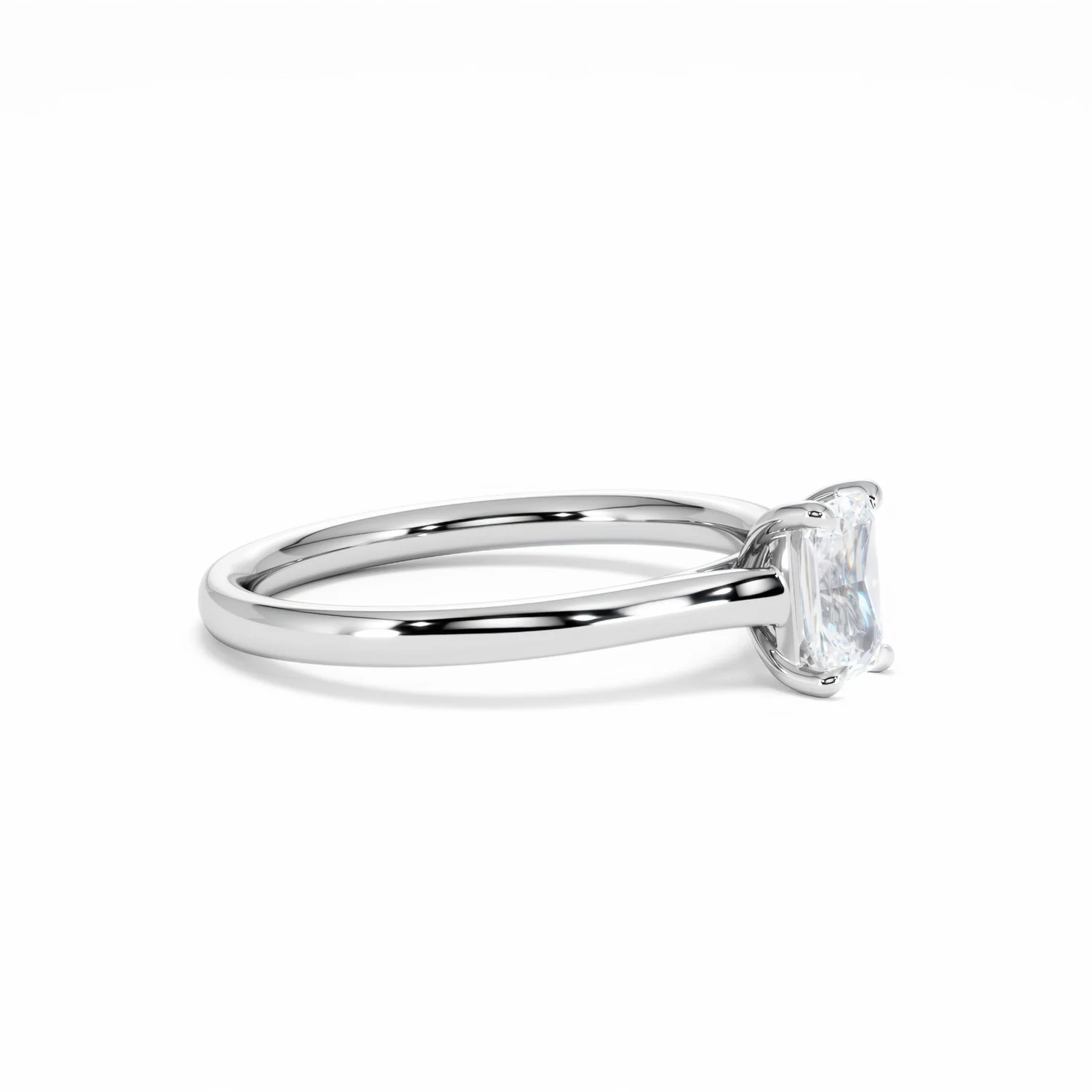 Amora Radiant 0.50ct Diamond Engagement Ring G/VS1 Set in Platinum - Image 23