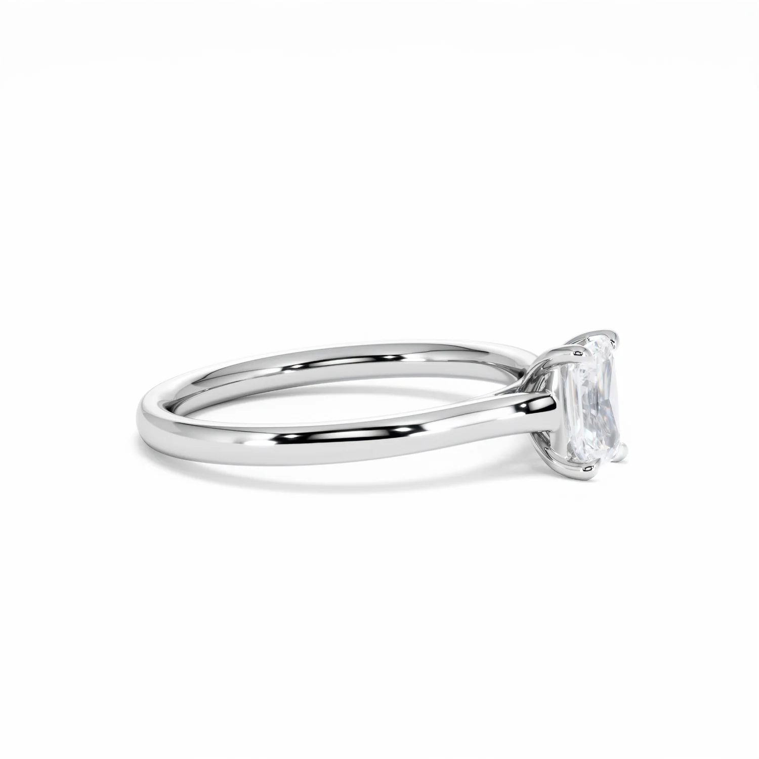 Amora Radiant 0.50ct Diamond Engagement Ring G/VS1 Set in Platinum - Image 24