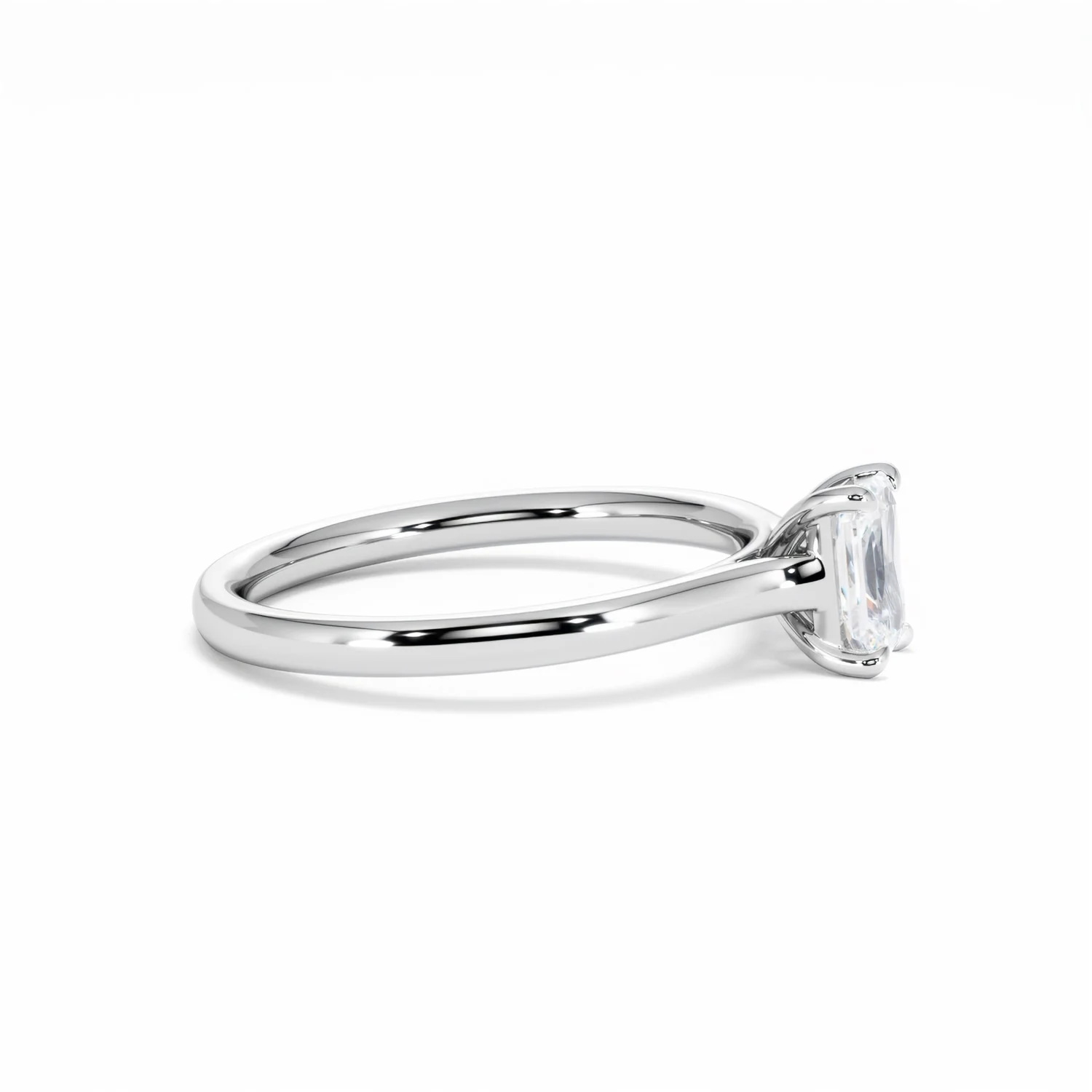 Amora Radiant 0.50ct Diamond Engagement Ring G/VS1 Set in Platinum - Image 26