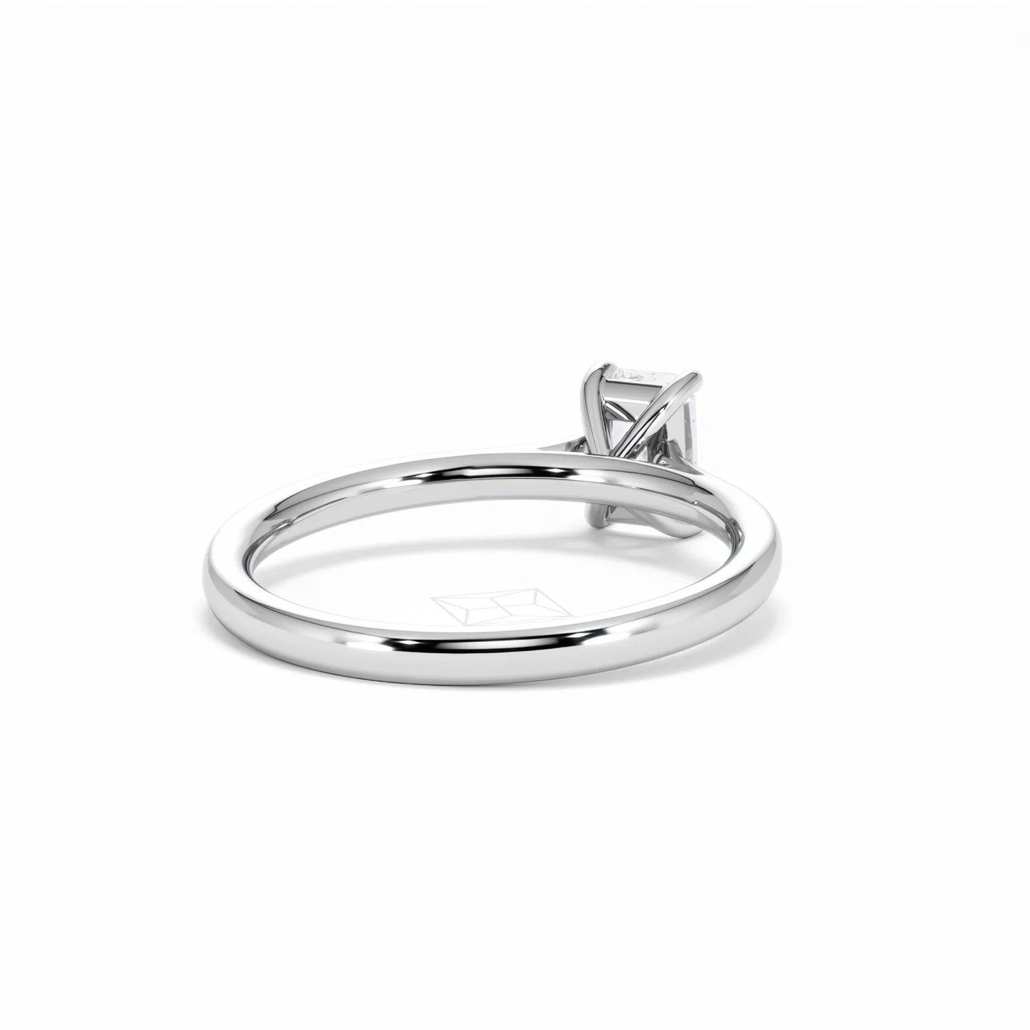 Amora Radiant 0.50ct Diamond Engagement Ring G/VS1 Set in Platinum - Image 44