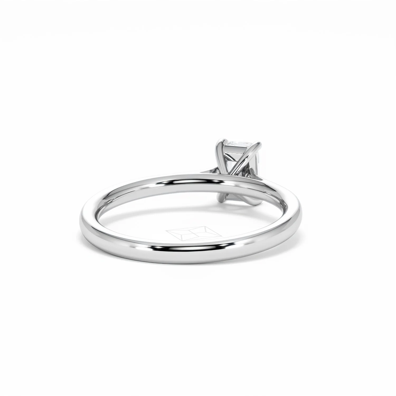 Amora Radiant 0.50ct Diamond Engagement Ring G/VS1 Set in Platinum - Image 45