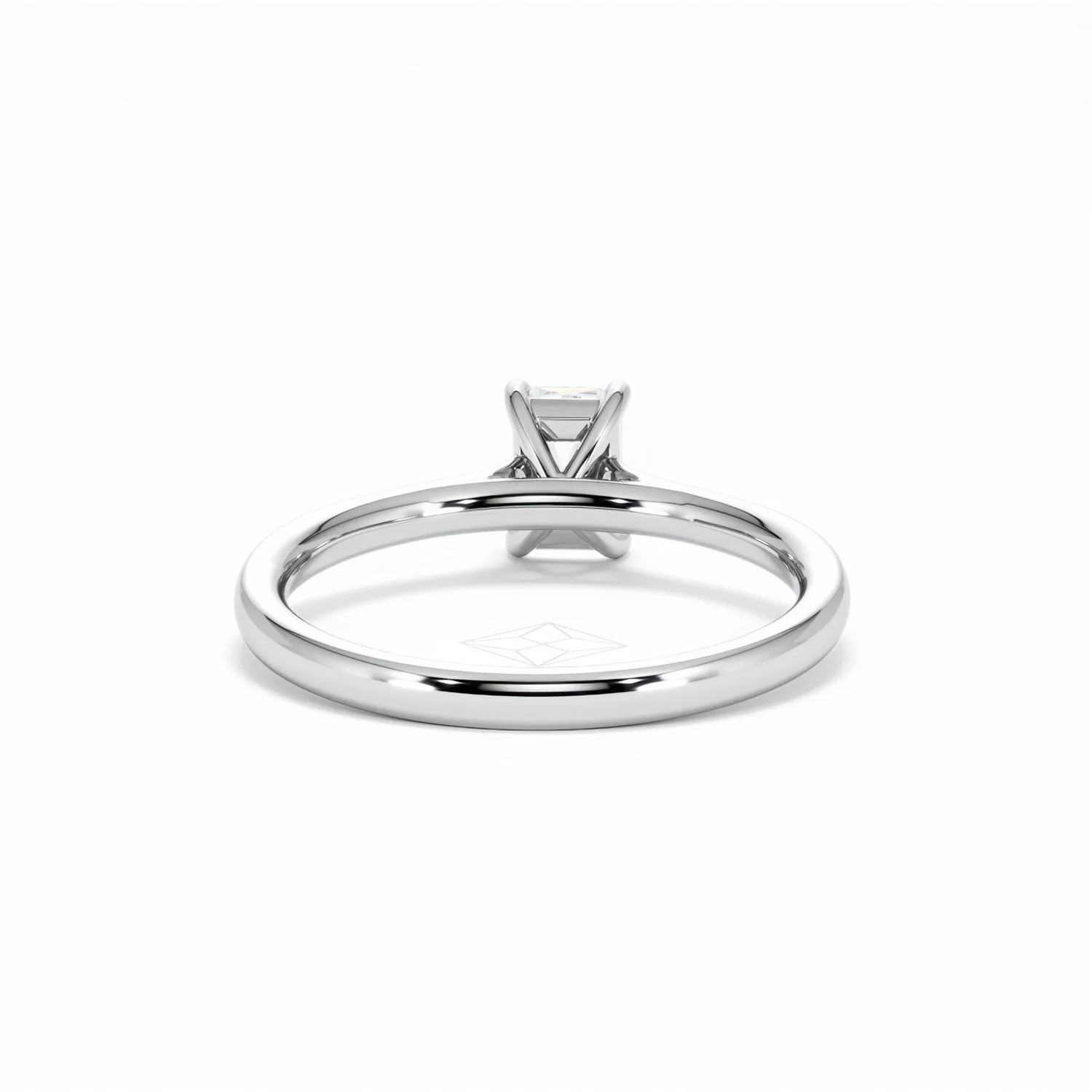 Amora Radiant 0.50ct Diamond Engagement Ring G/VS1 Set in Platinum - Image 49