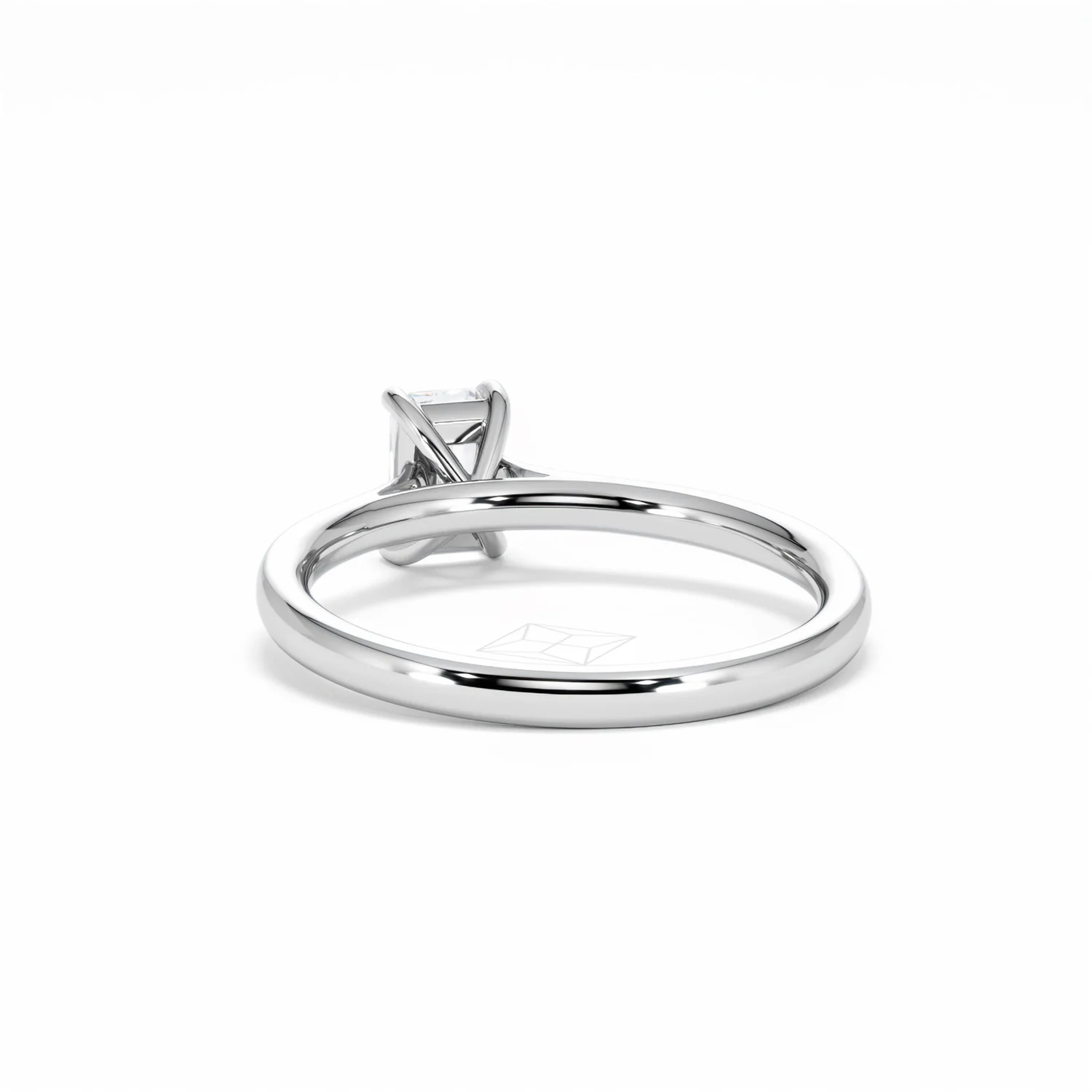 Amora Radiant 0.50ct Diamond Engagement Ring G/VS1 Set in Platinum - Image 54