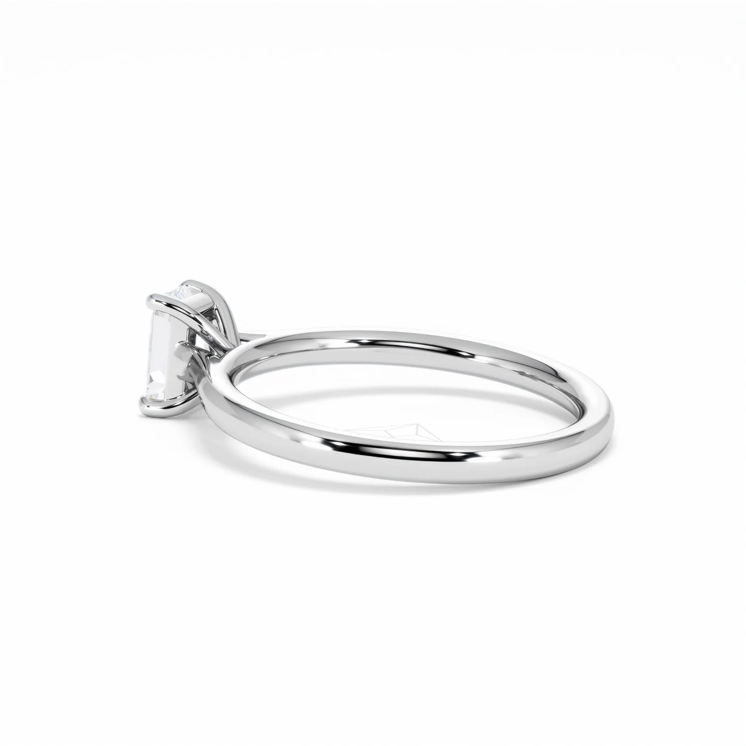 Amora Radiant 0.50ct Diamond Engagement Ring G/VS1 Set in Platinum - Image 64