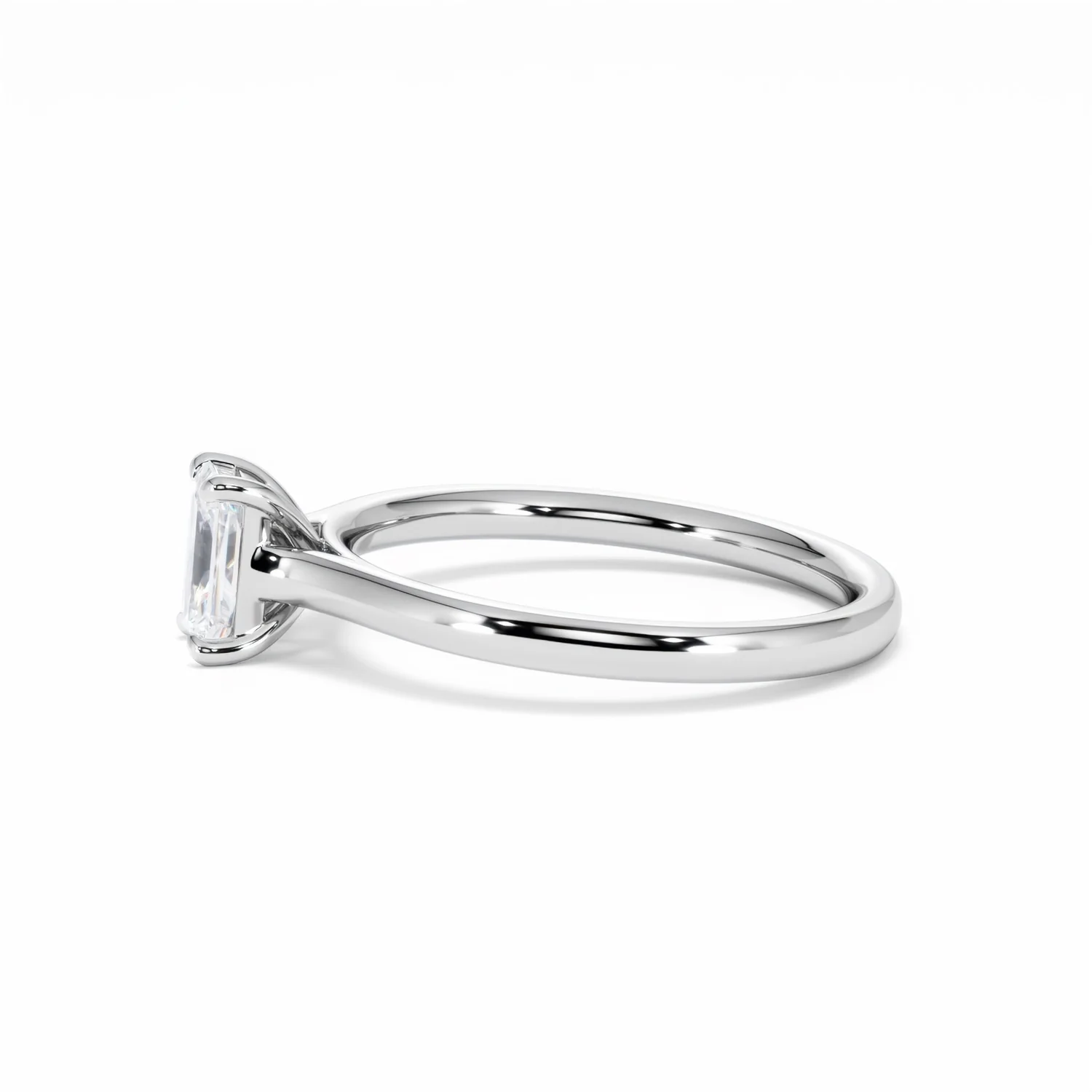 Amora Radiant 0.50ct Diamond Engagement Ring G/VS1 Set in Platinum - Image 72
