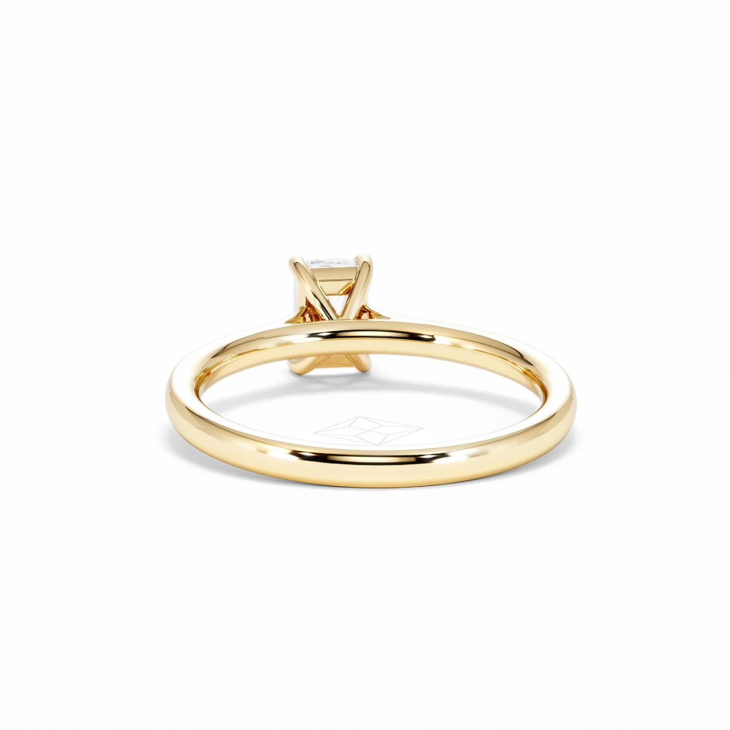 Amora Radiant 0.50ct Lab Diamond Engagement Ring F/VS1 Set in 18K Gold - Image 52