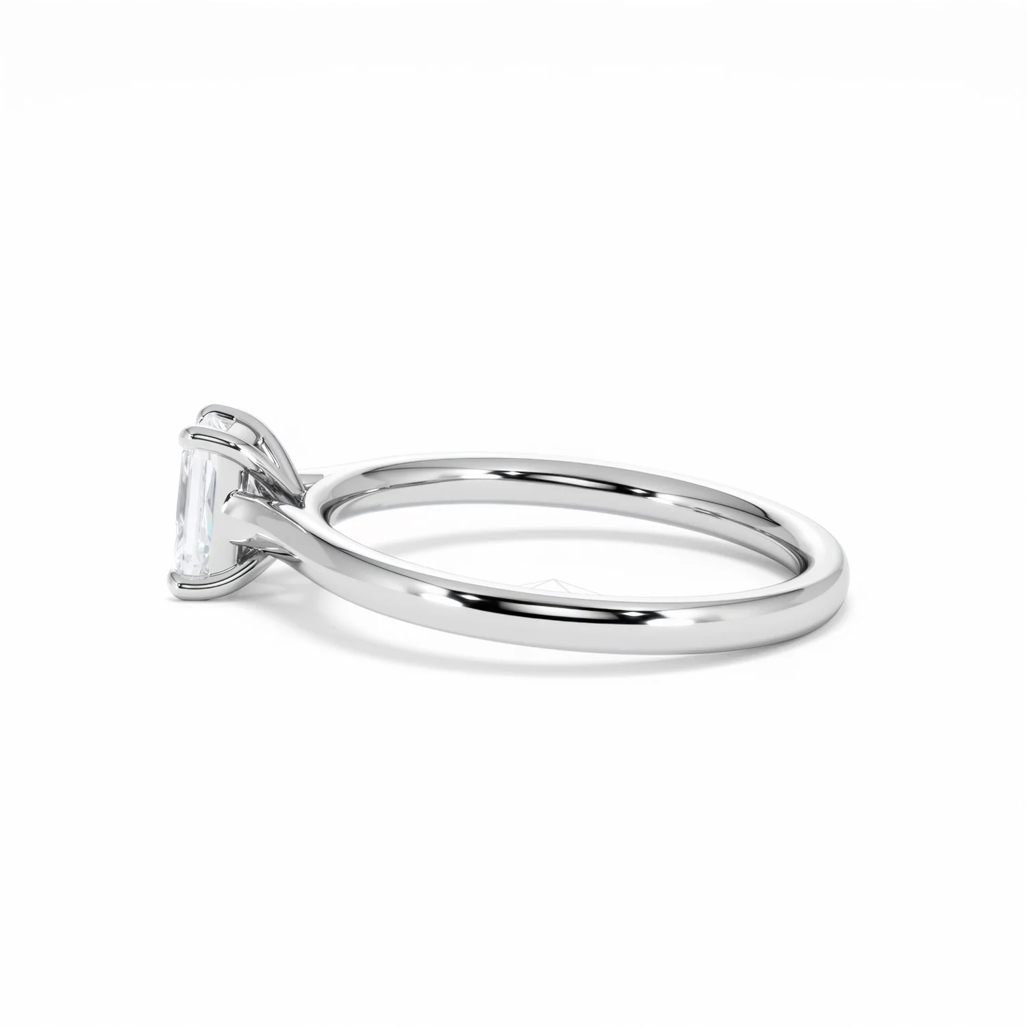 Amora Radiant 0.50ct Lab Diamond Engagement Ring F/VS1 Set in 18K White Gold - Image 68