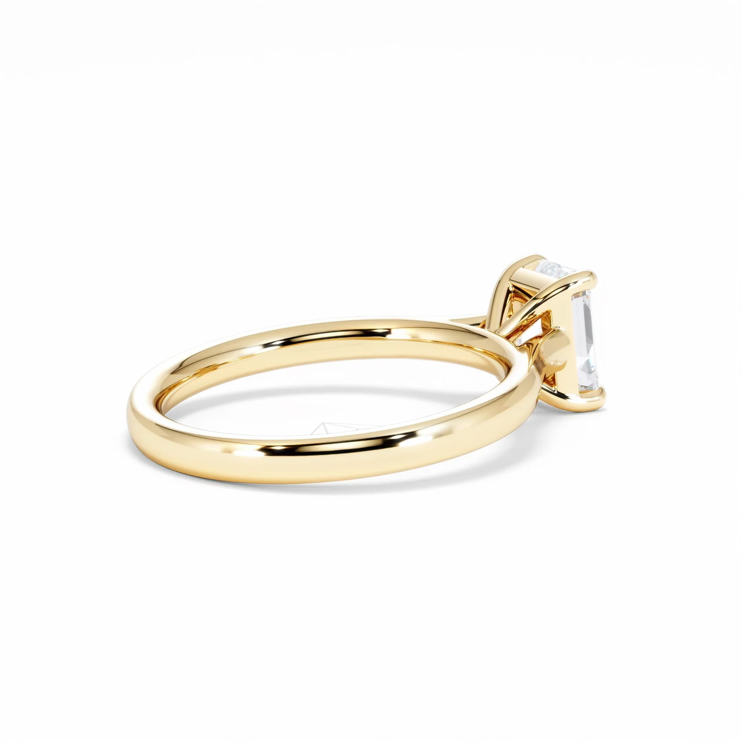Amora Radiant 1.00ct Lab Diamond Engagement Ring F/VS1 Set in 18K Gold - Image 36