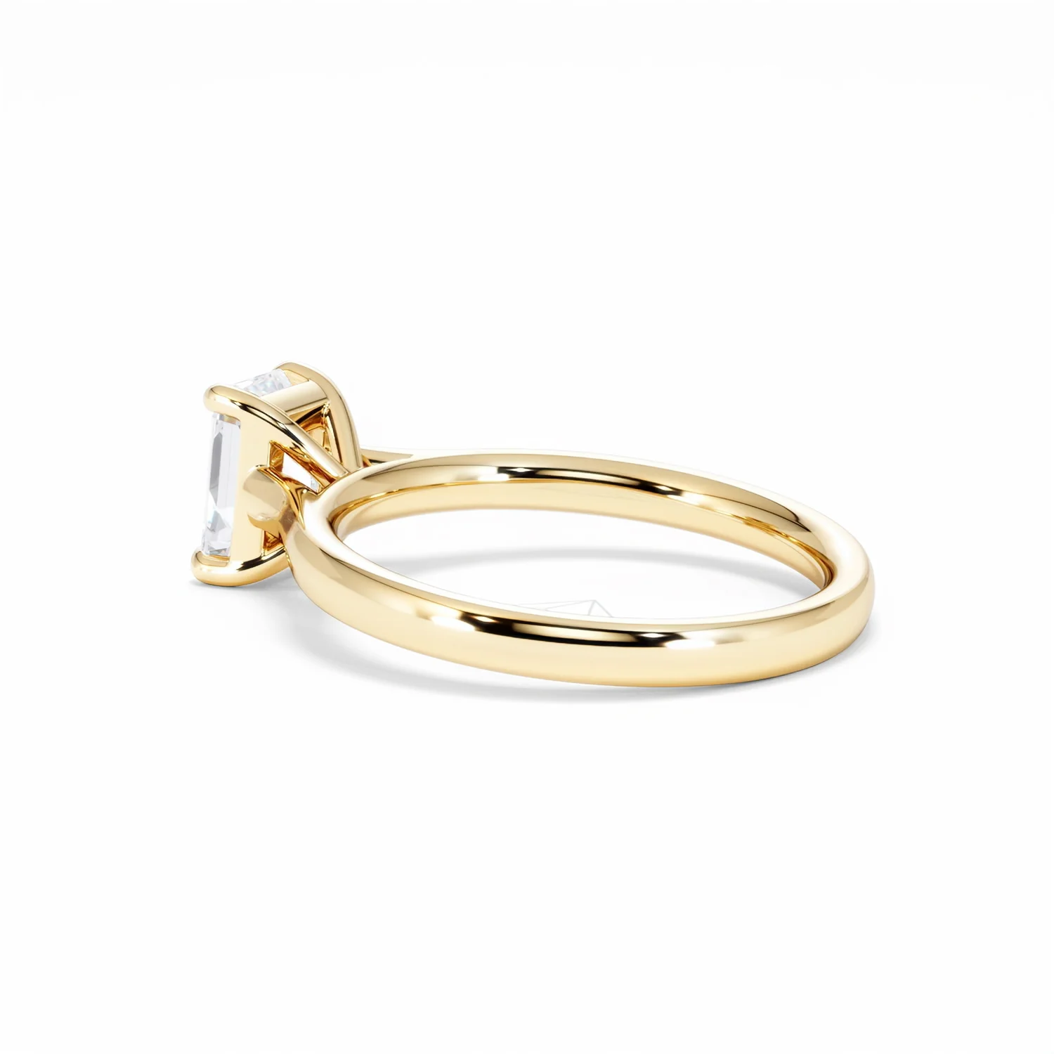 Amora Radiant 1.00ct Lab Diamond Engagement Ring F/VS1 Set in 18K Gold - Image 62