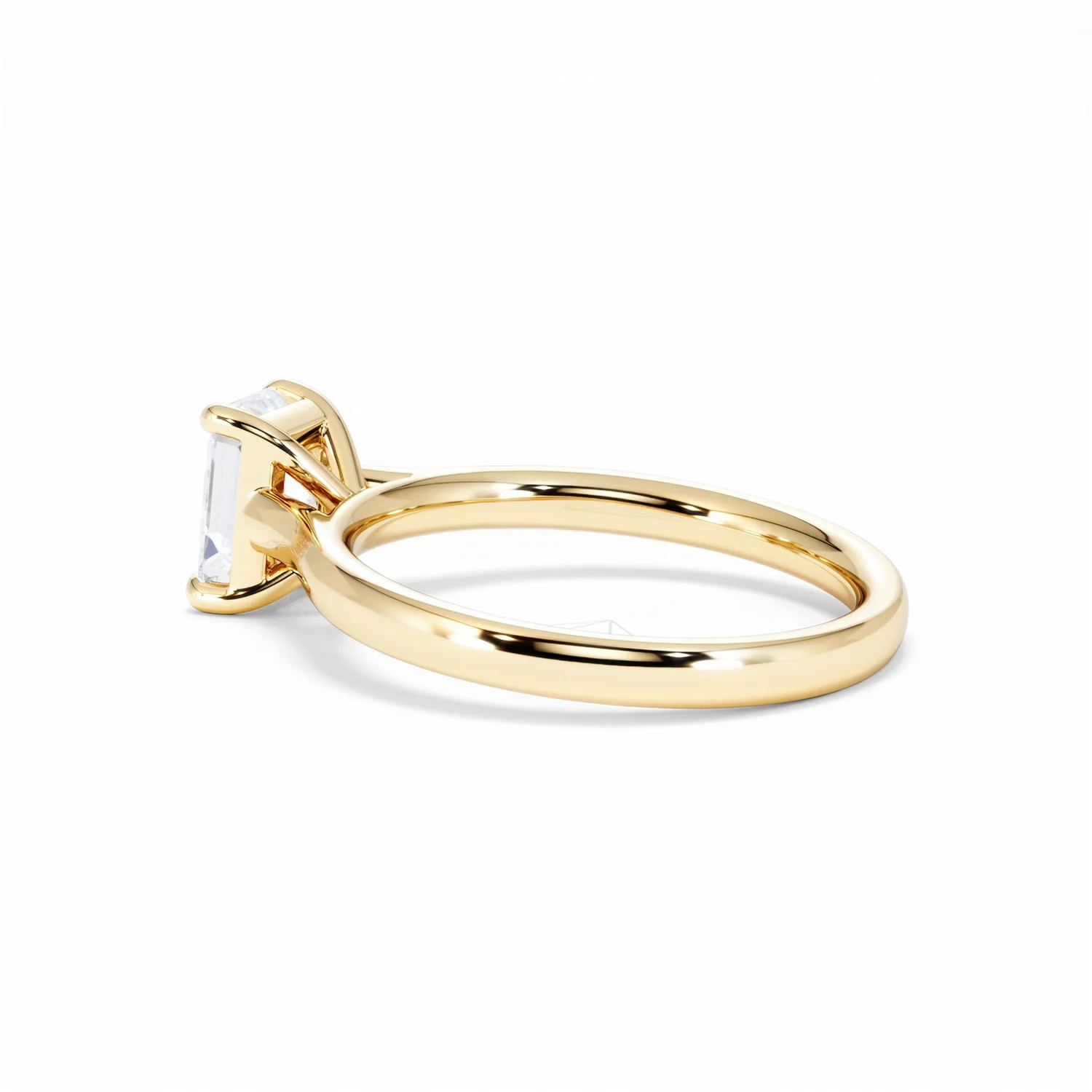 Amora Radiant 1.00ct Lab Diamond Engagement Ring F/VS1 Set in 18K Gold - Image 63