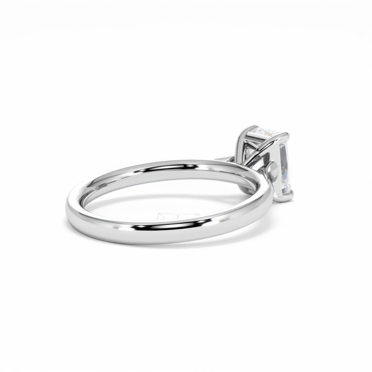 Amora Radiant 1.00ct Lab Diamond Engagement Ring F/VS1 Set in Platinum - Image 39