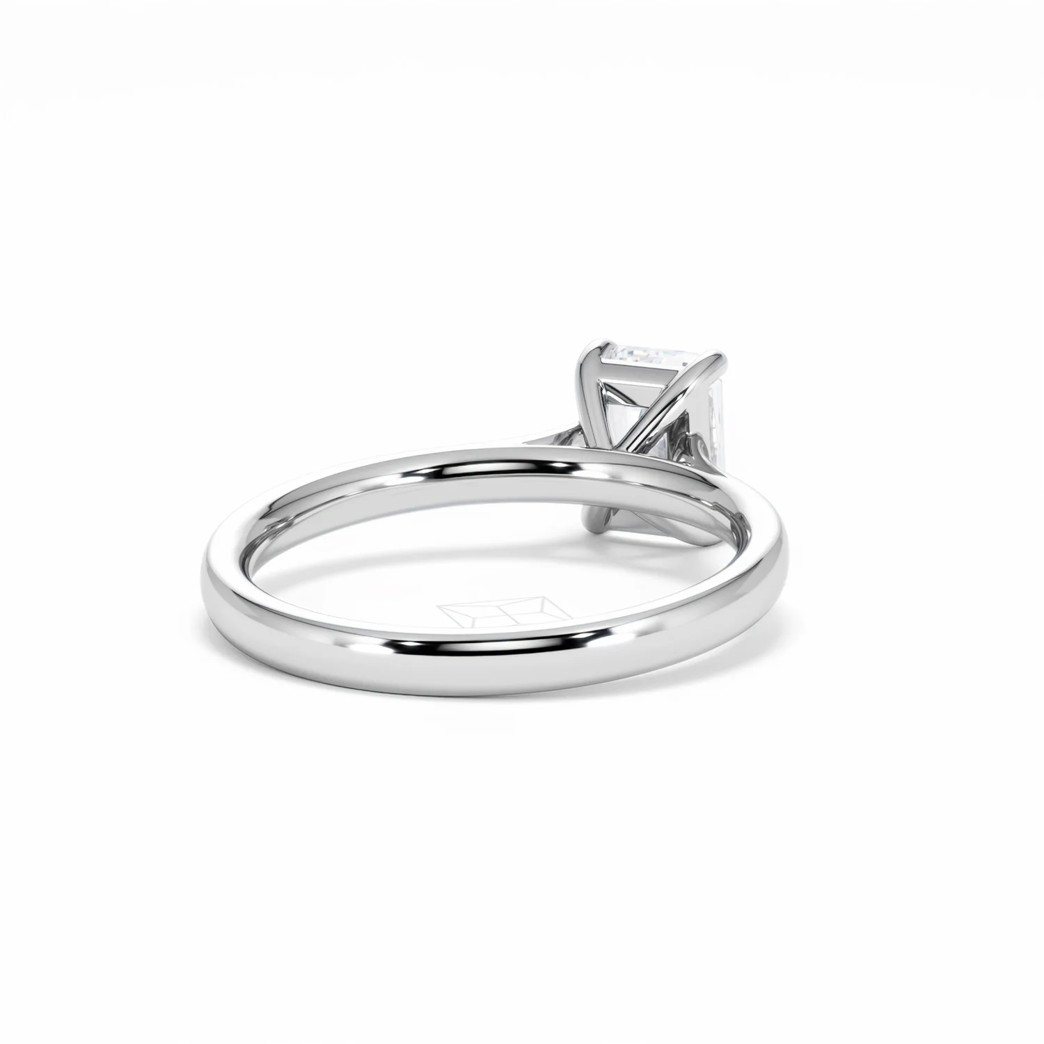 Amora Radiant 1.00ct Lab Diamond Engagement Ring F/VS1 Set in Platinum - Image 44