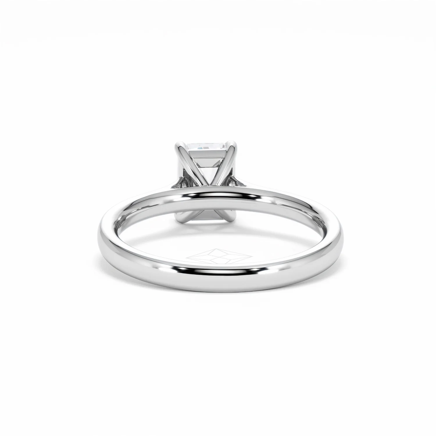 Amora Radiant 1.00ct Lab Diamond Engagement Ring F/VS1 Set in Platinum - Image 51