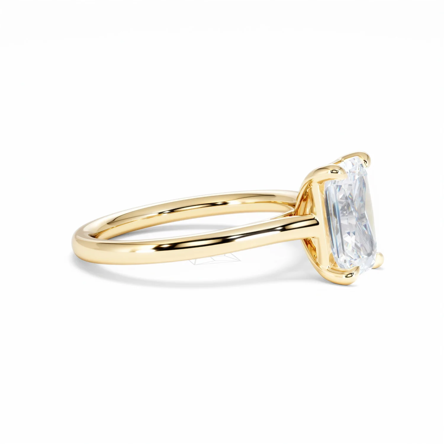 Amora Radiant 2.00ct Lab Diamond Engagement Ring F/VS1 Set in 18K Gold - Image 24