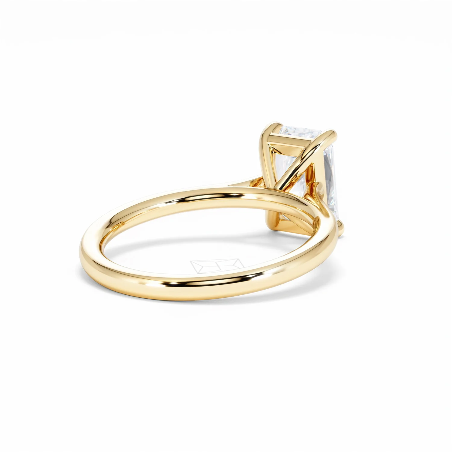 Amora Radiant 2.00ct Lab Diamond Engagement Ring F/VS1 Set in 18K Gold - Image 42