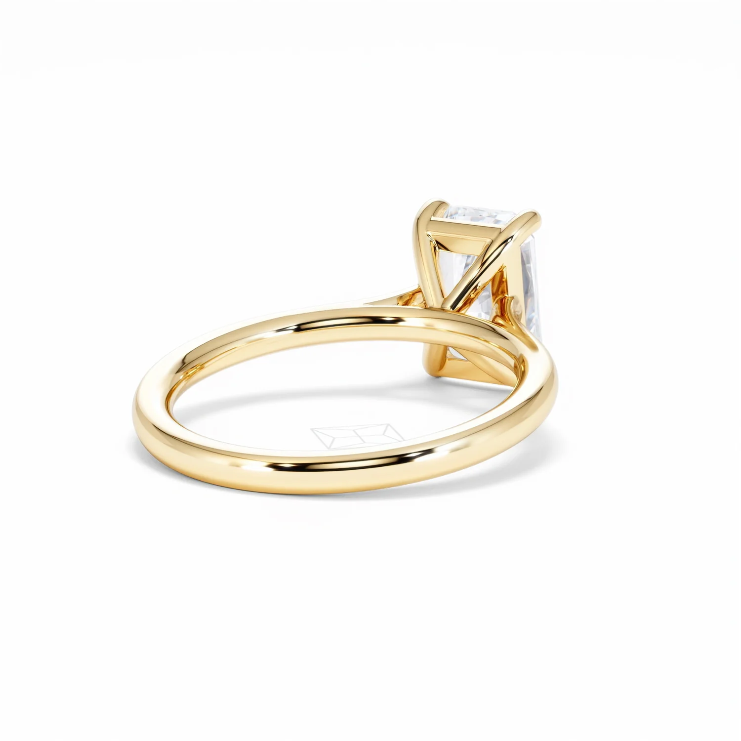 Amora Radiant 2.00ct Lab Diamond Engagement Ring F/VS1 Set in 18K Gold - Image 43